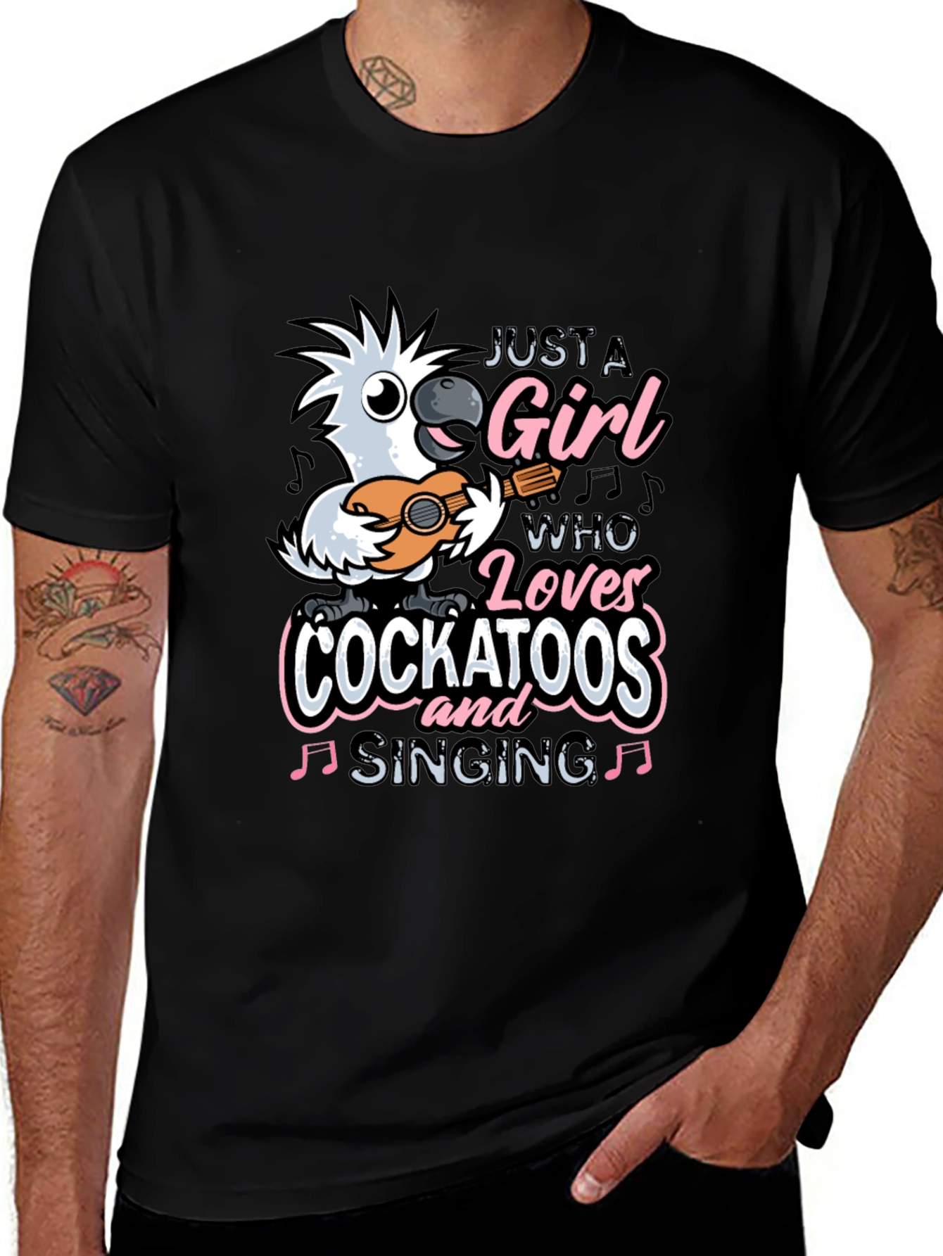 Just a Girl Who Loves Cockatoos T-Shirt