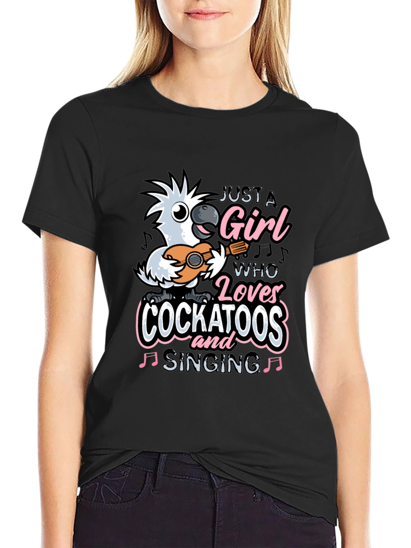 Just a Girl Who Loves Cockatoos T-Shirt