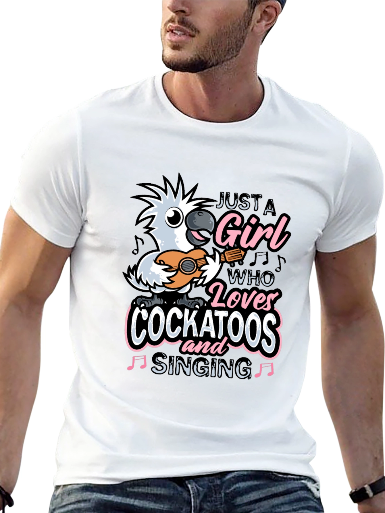 Just a Girl Who Loves Cockatoos T-Shirt