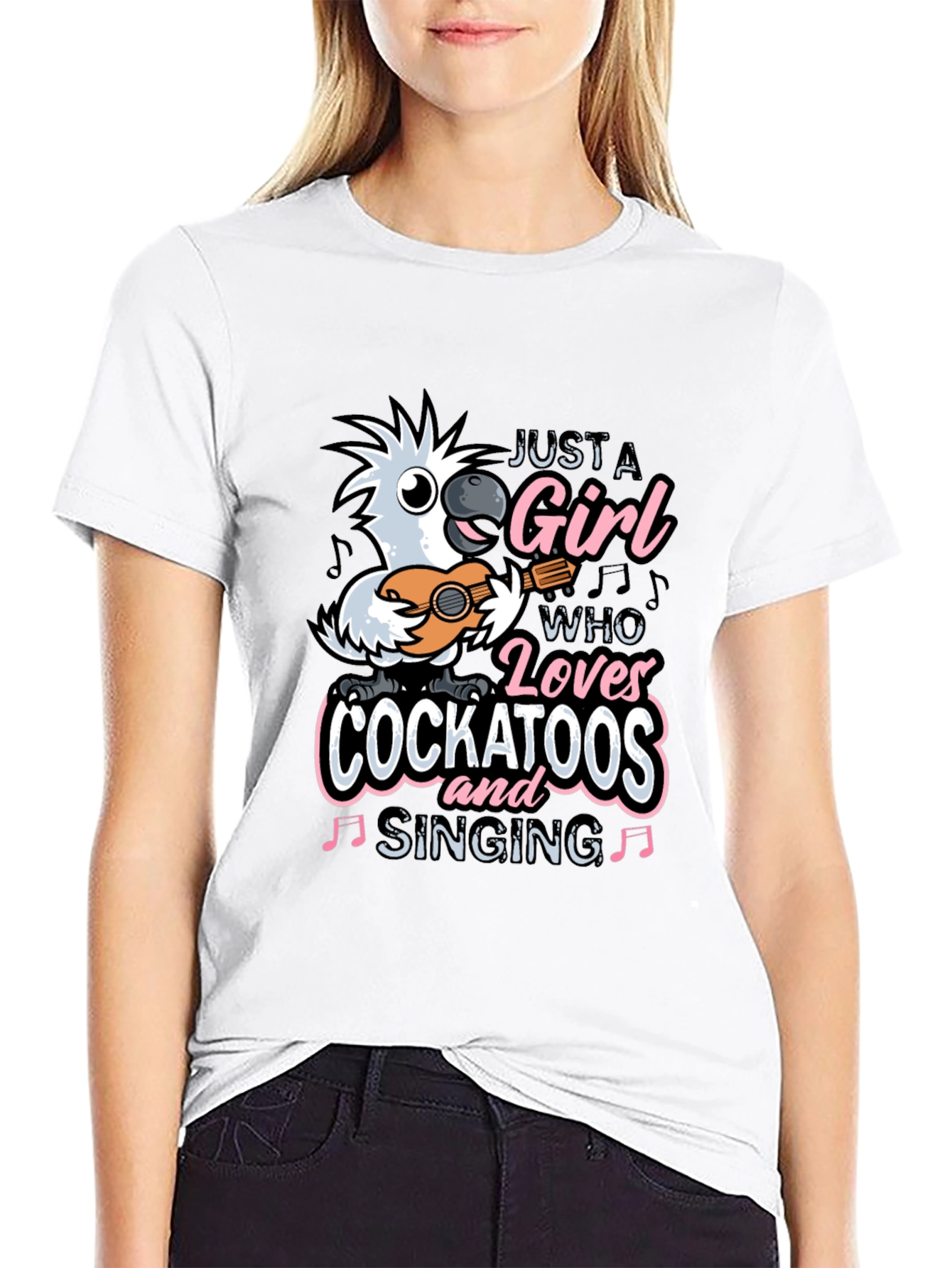 Just a Girl Who Loves Cockatoos T-Shirt