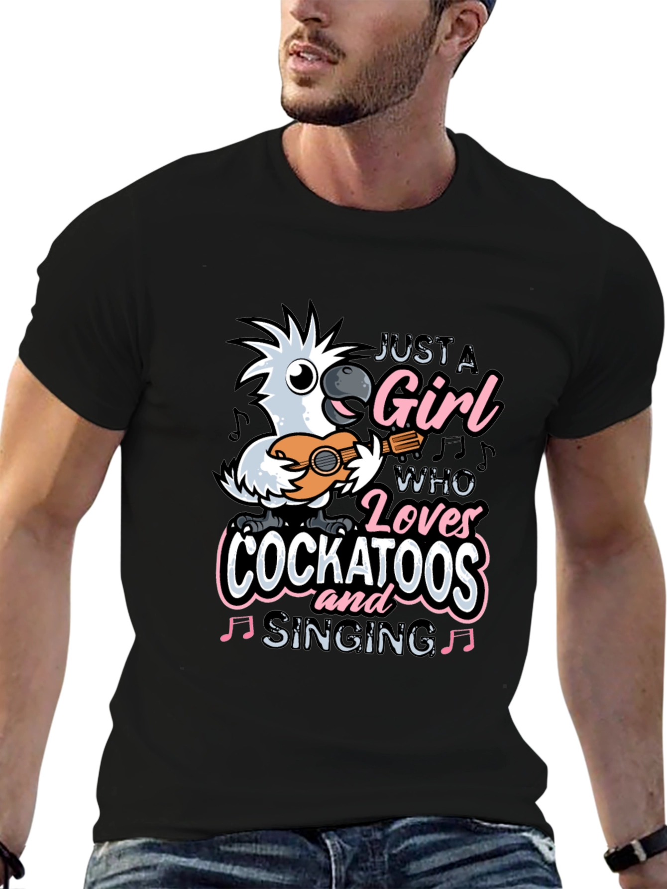 Just a Girl Who Loves Cockatoos T-Shirt