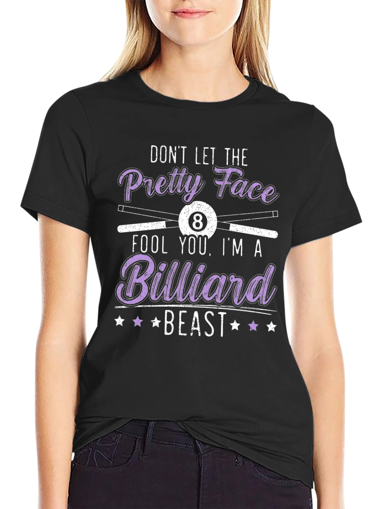 Billiard Beast T-Shirt - Funny Pool Player Tee