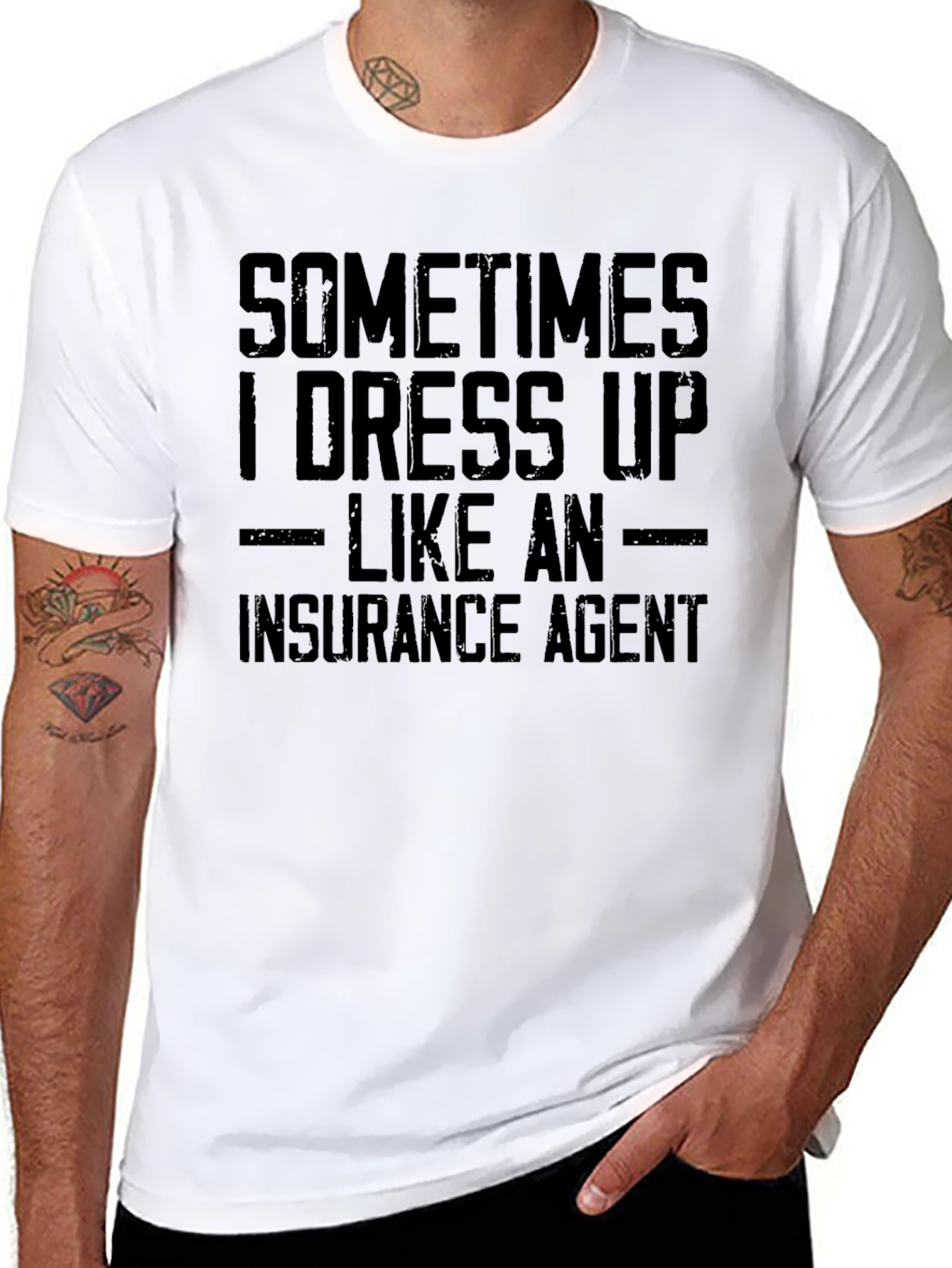 Insurance Agent T-Shirt: Funny Slogan Tee