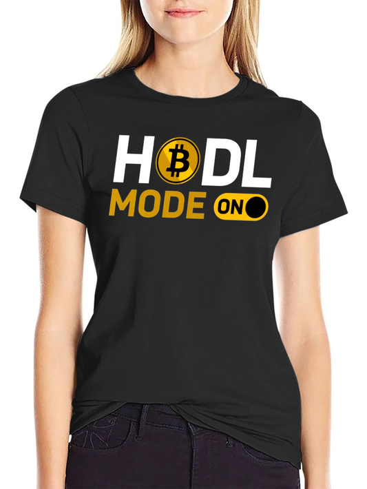 HODL Mode On Bitcoin Graphic Tee