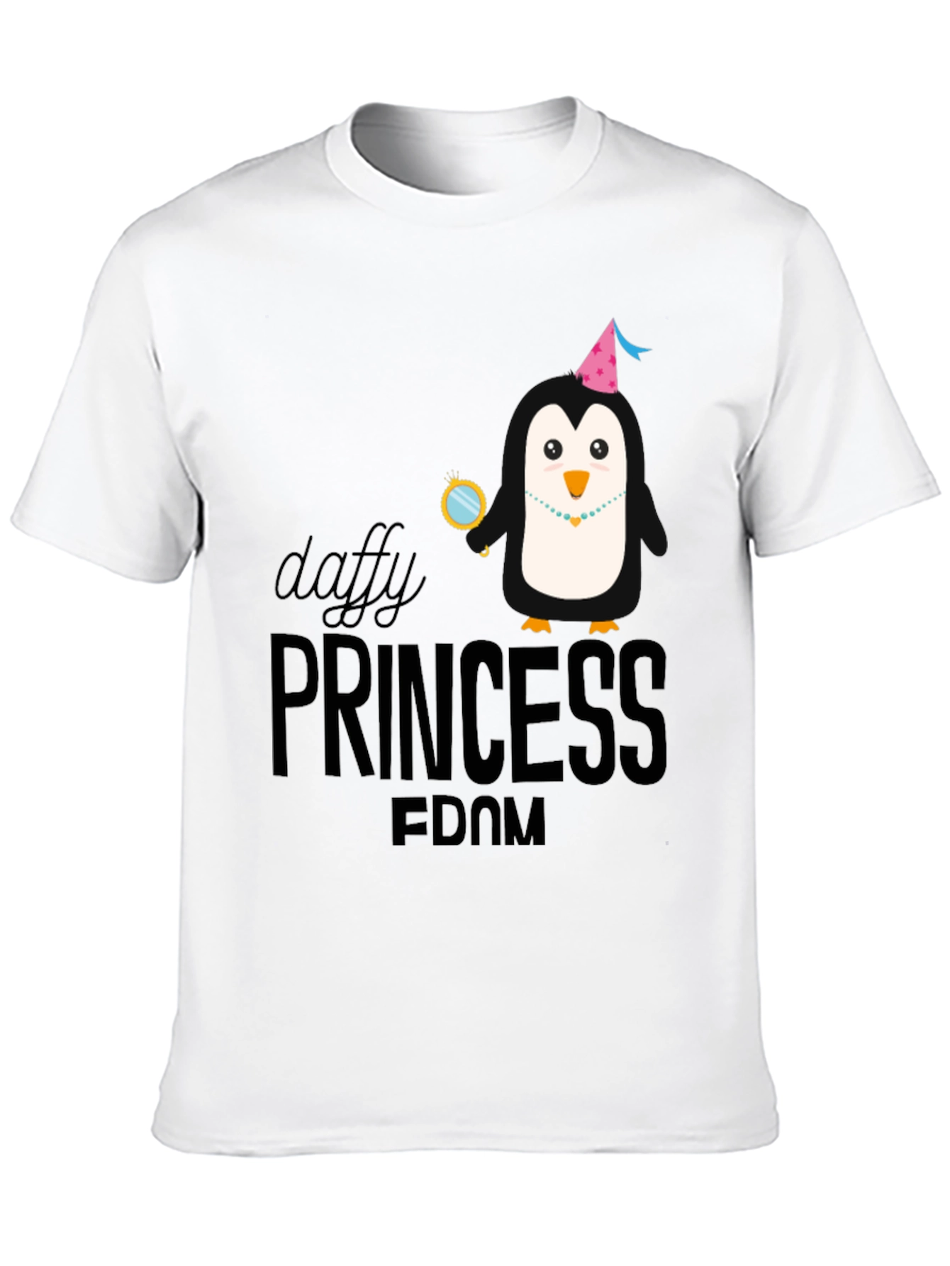 Daffy Princess Penguin Graphic Tee