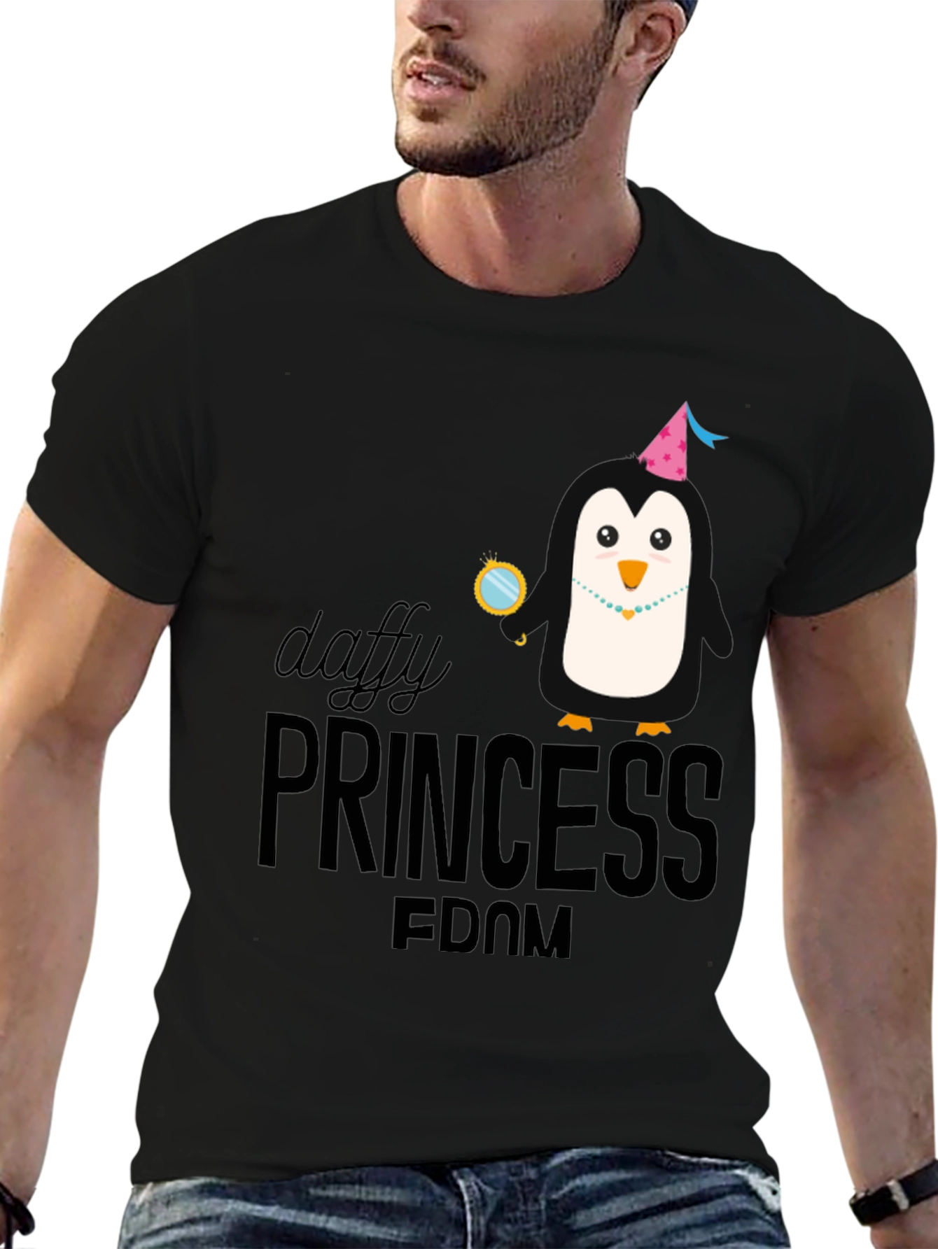 Daffy Princess Penguin Graphic Tee