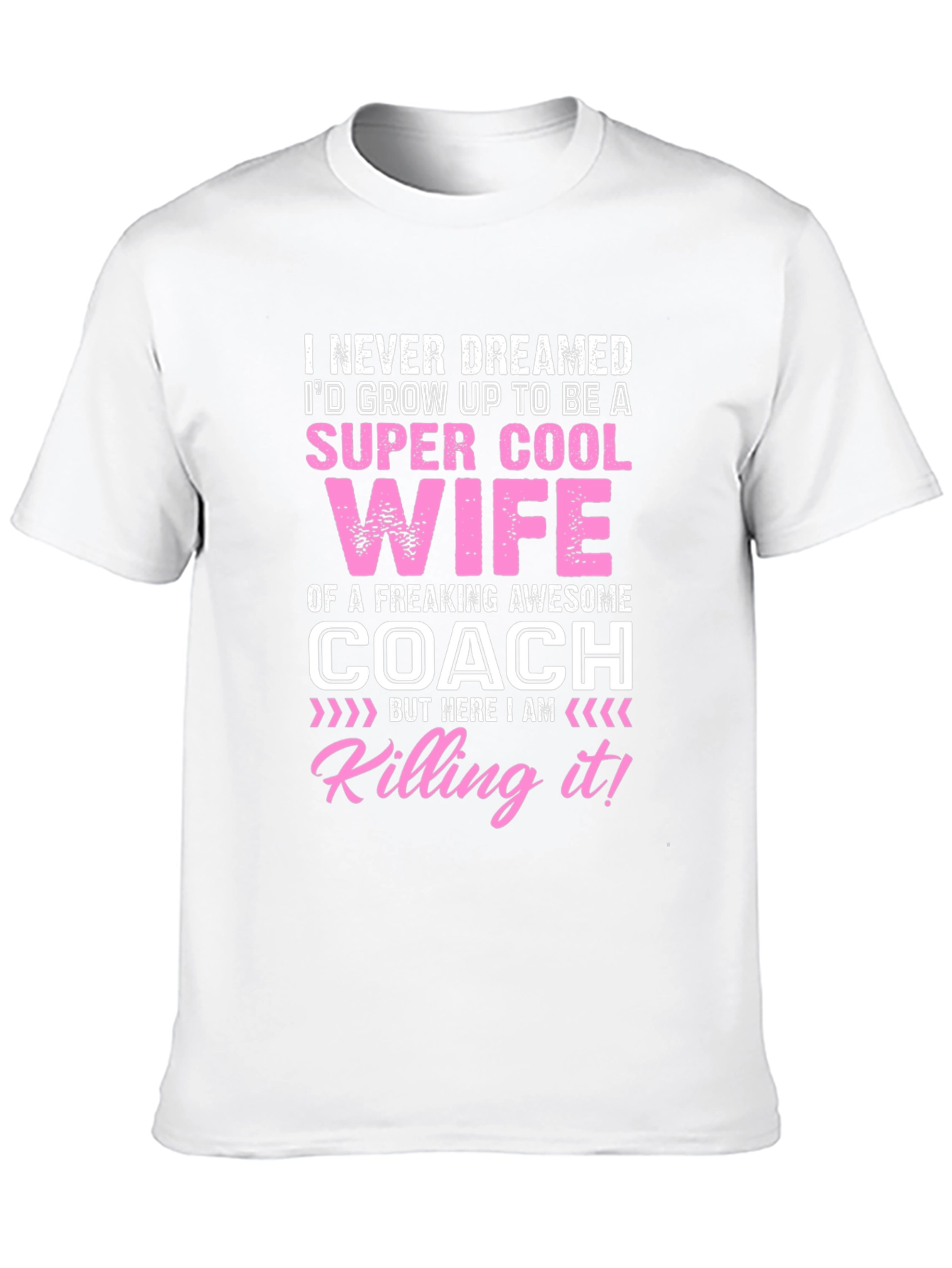 Super Cool Coach Wife Graphic T-Shirt