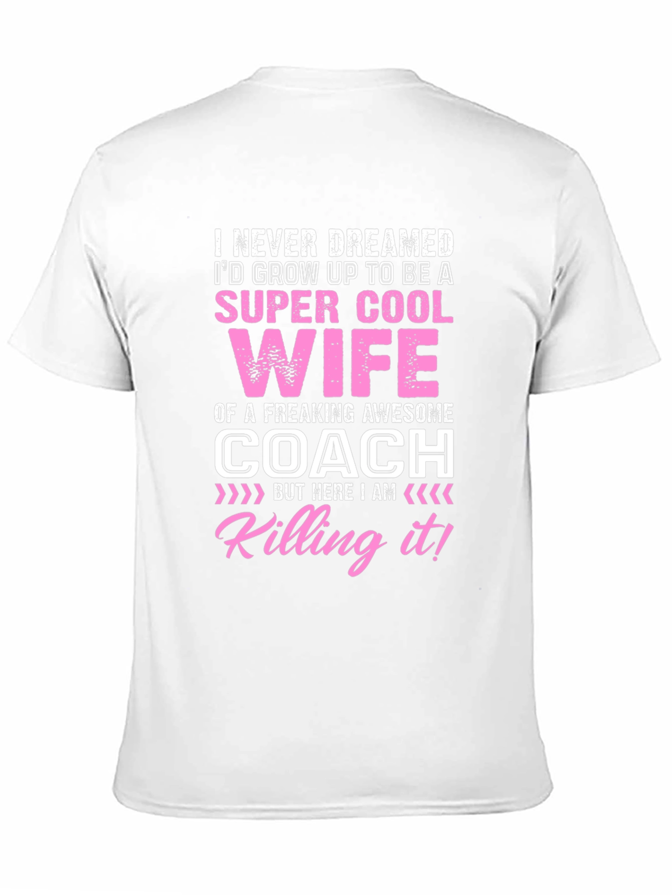 Super Cool Coach Wife Graphic T-Shirt