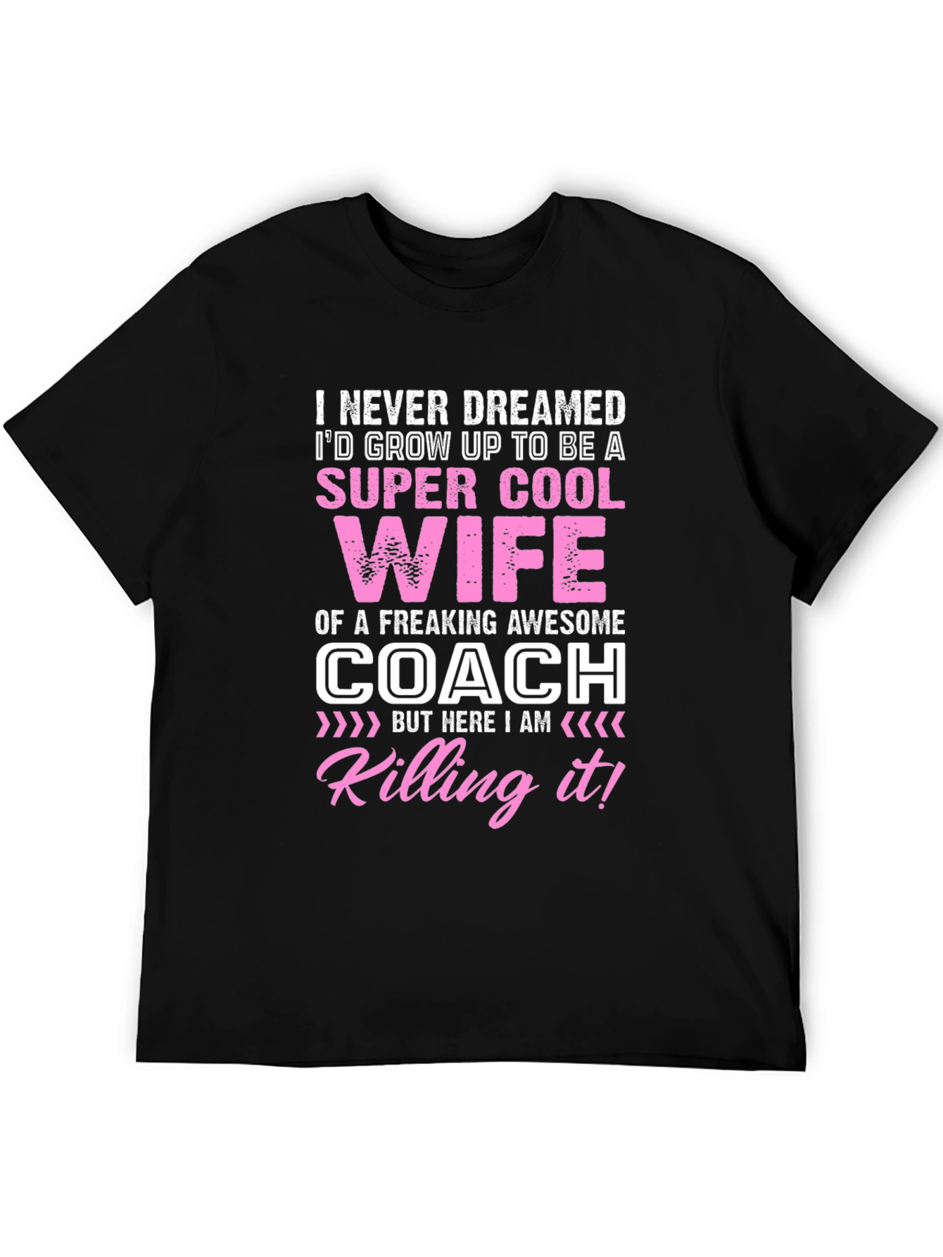 Super Cool Coach Wife Graphic T-Shirt