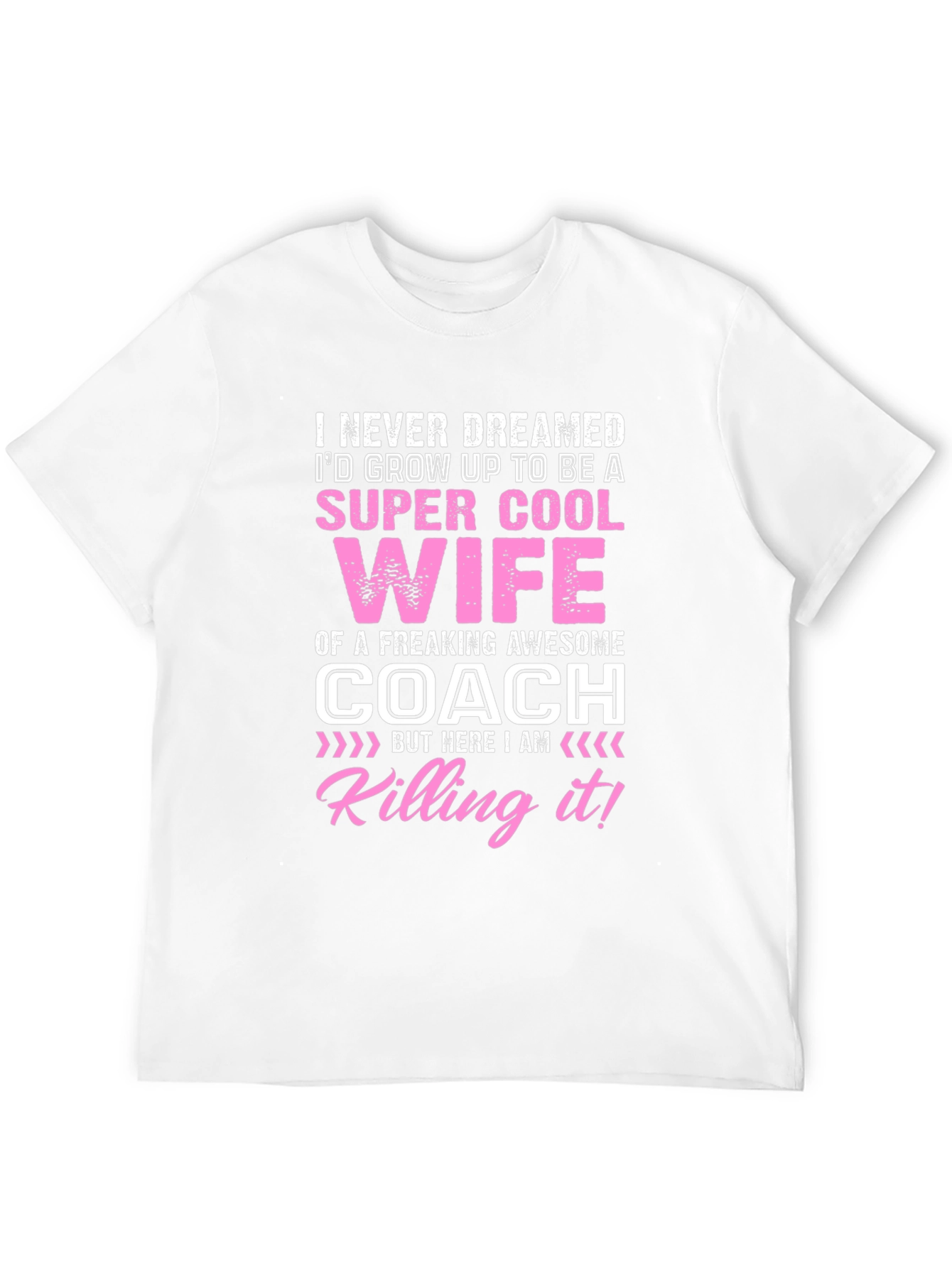 Super Cool Coach Wife Graphic T-Shirt