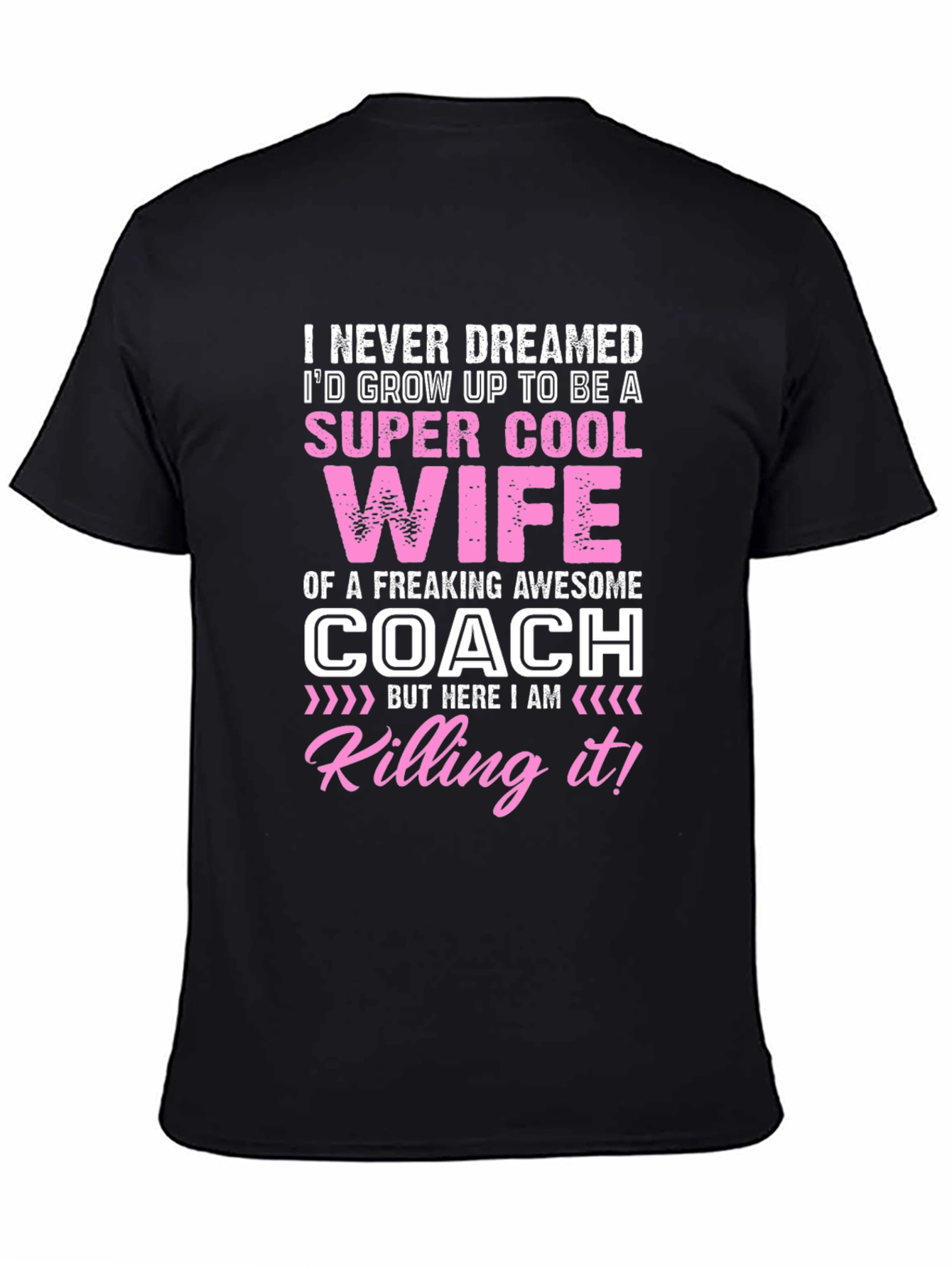 Super Cool Coach Wife Graphic T-Shirt