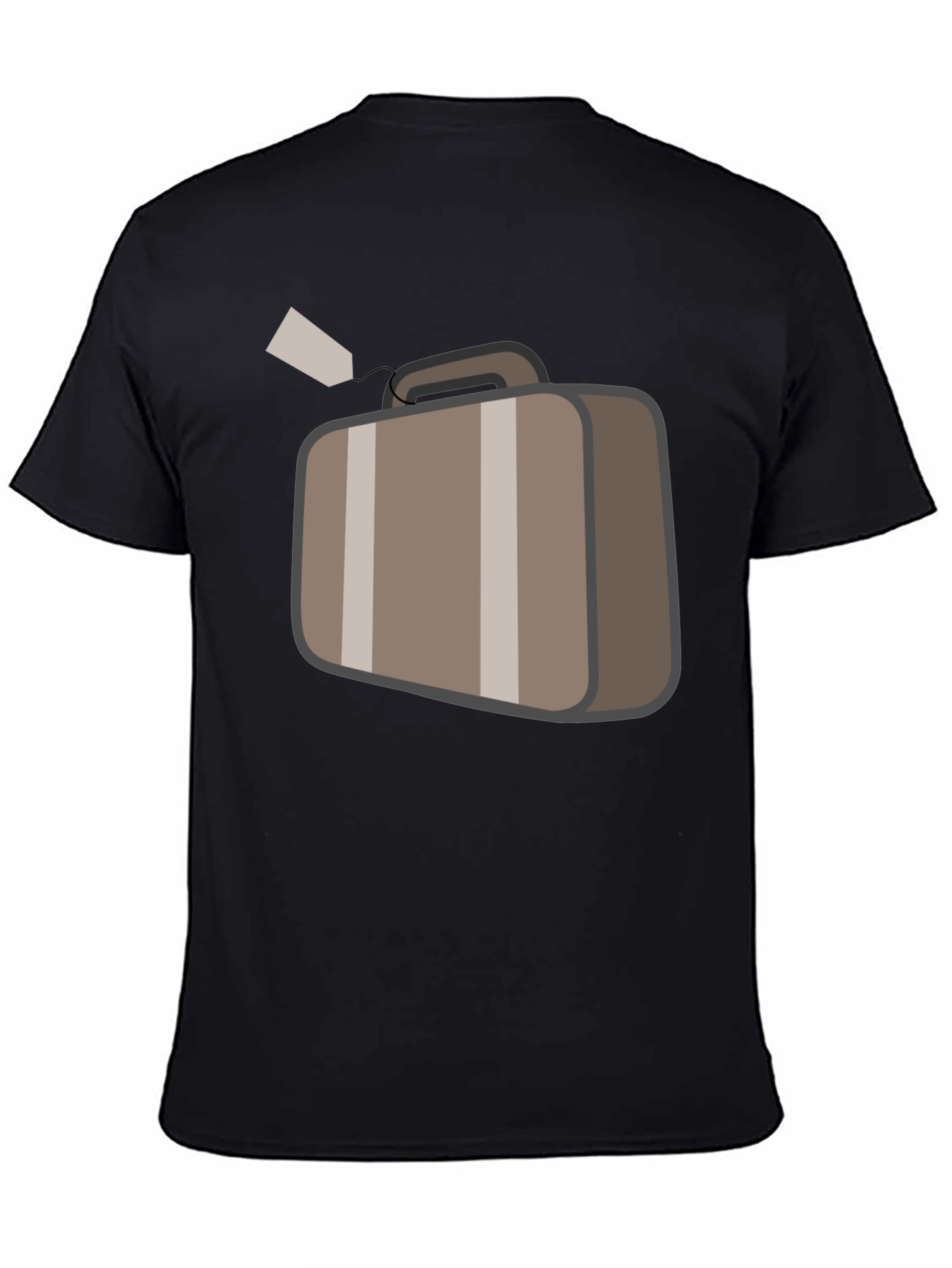 Travel Ready Graphic Tee - Suitcase Design