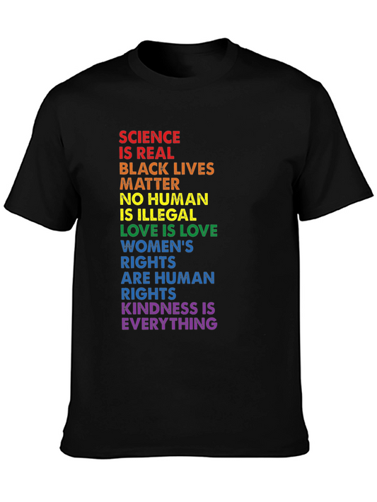 Equality Rights T-Shirt - Science Black Lives Love