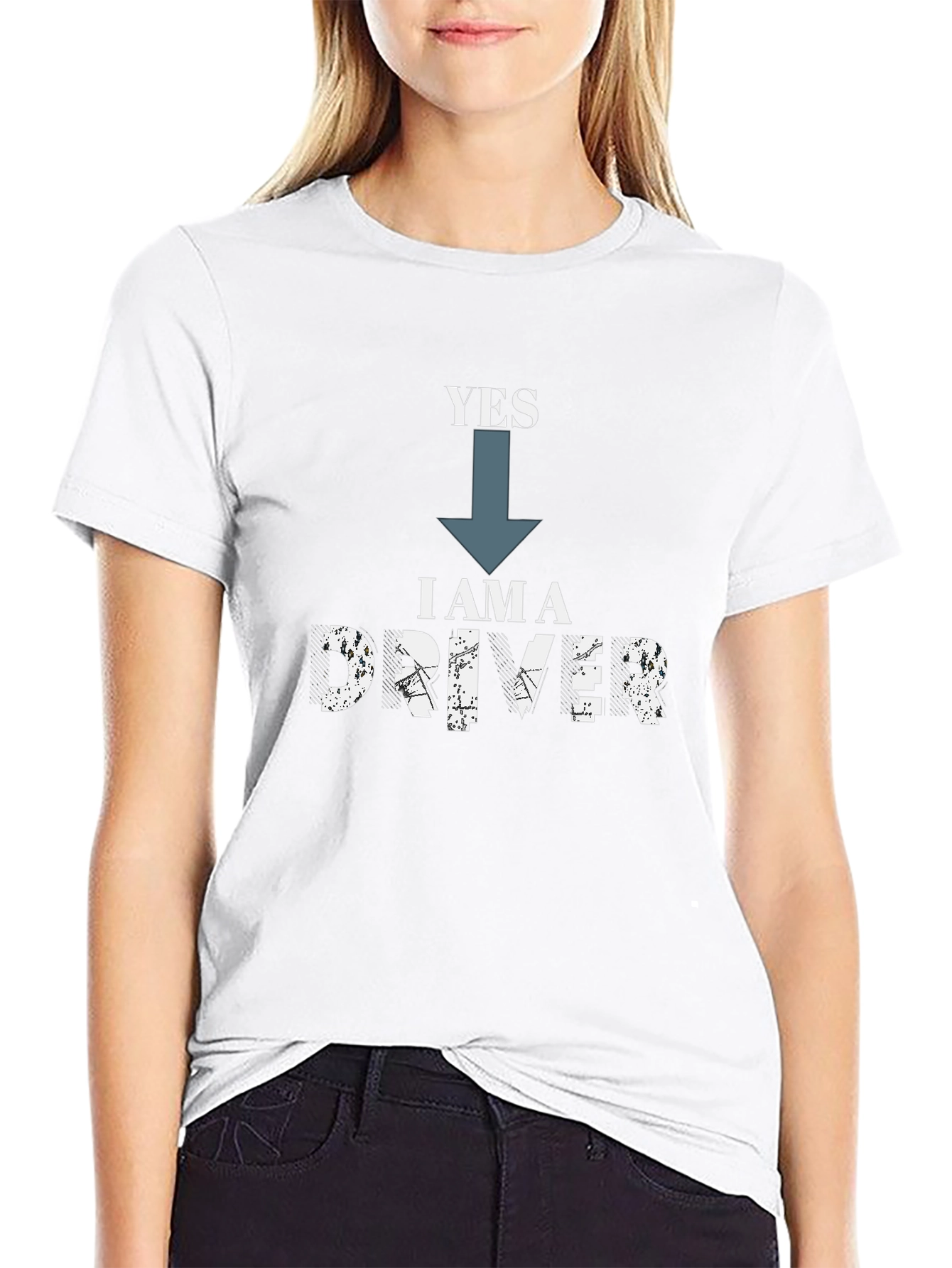 Yes I Am a Driver Graphic T-Shirt