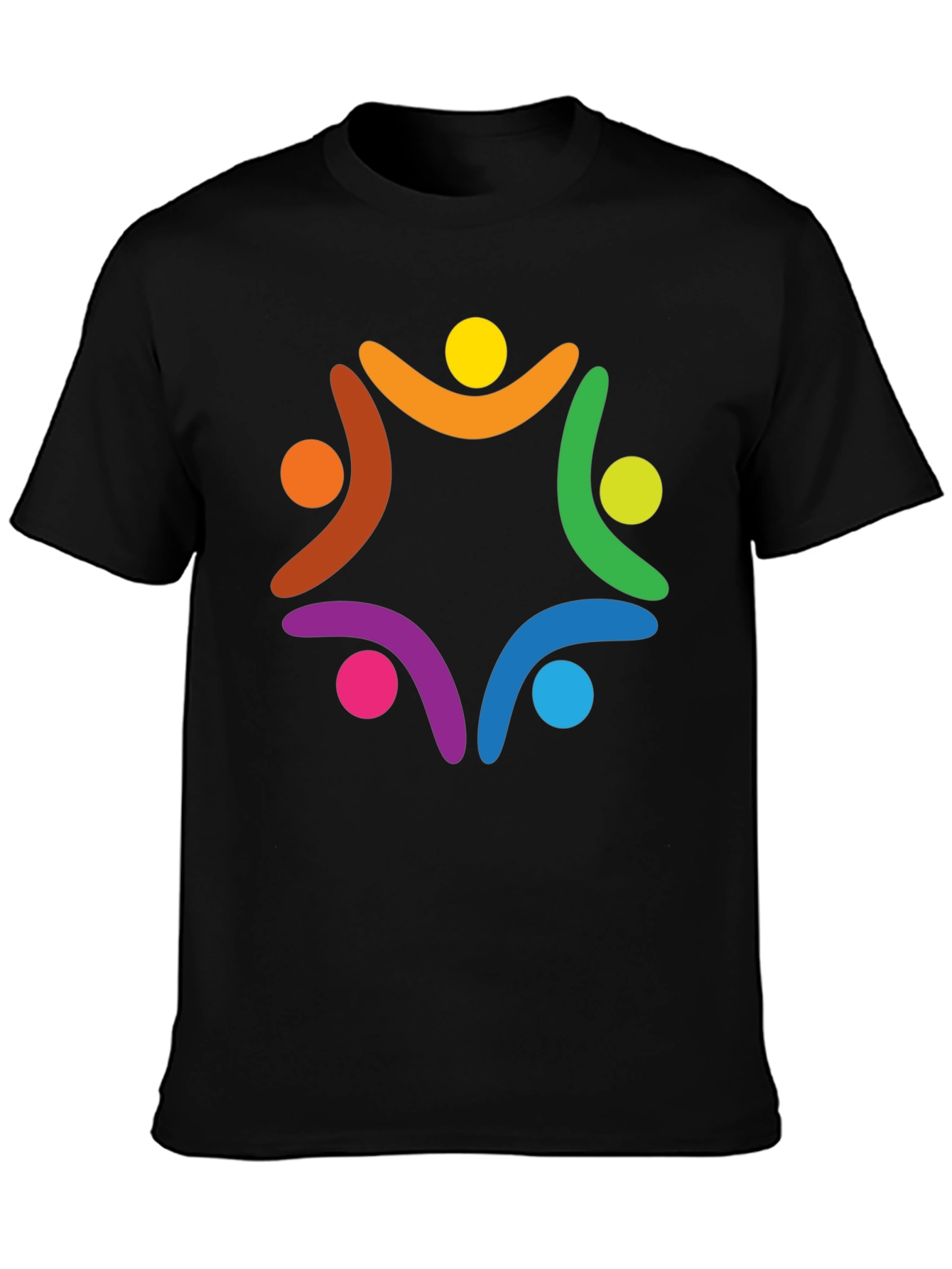Unity Graphic Tee - Black Cotton Blend