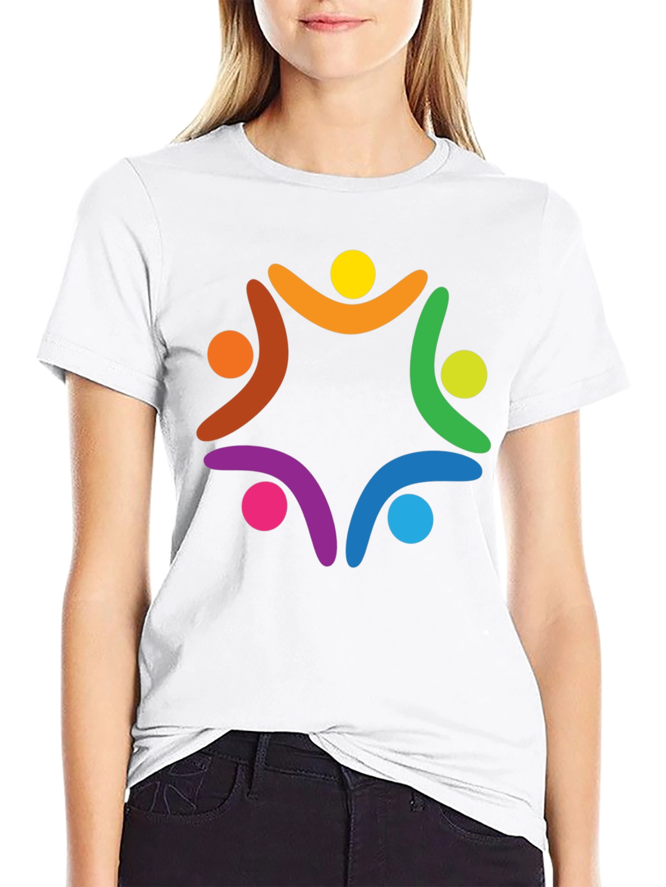 Unity Graphic Tee - Black Cotton Blend