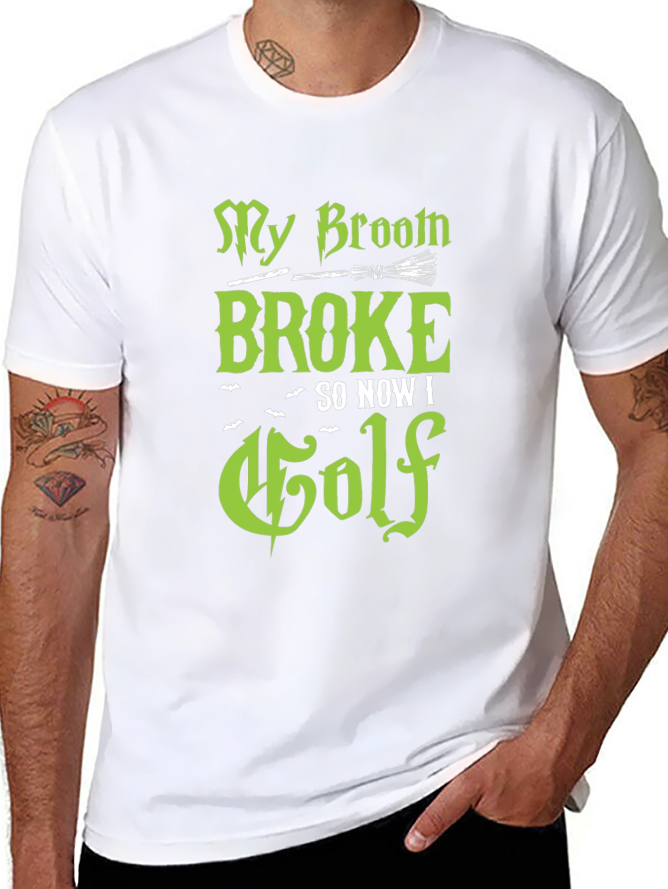 Funny Halloween Golf T-Shirt