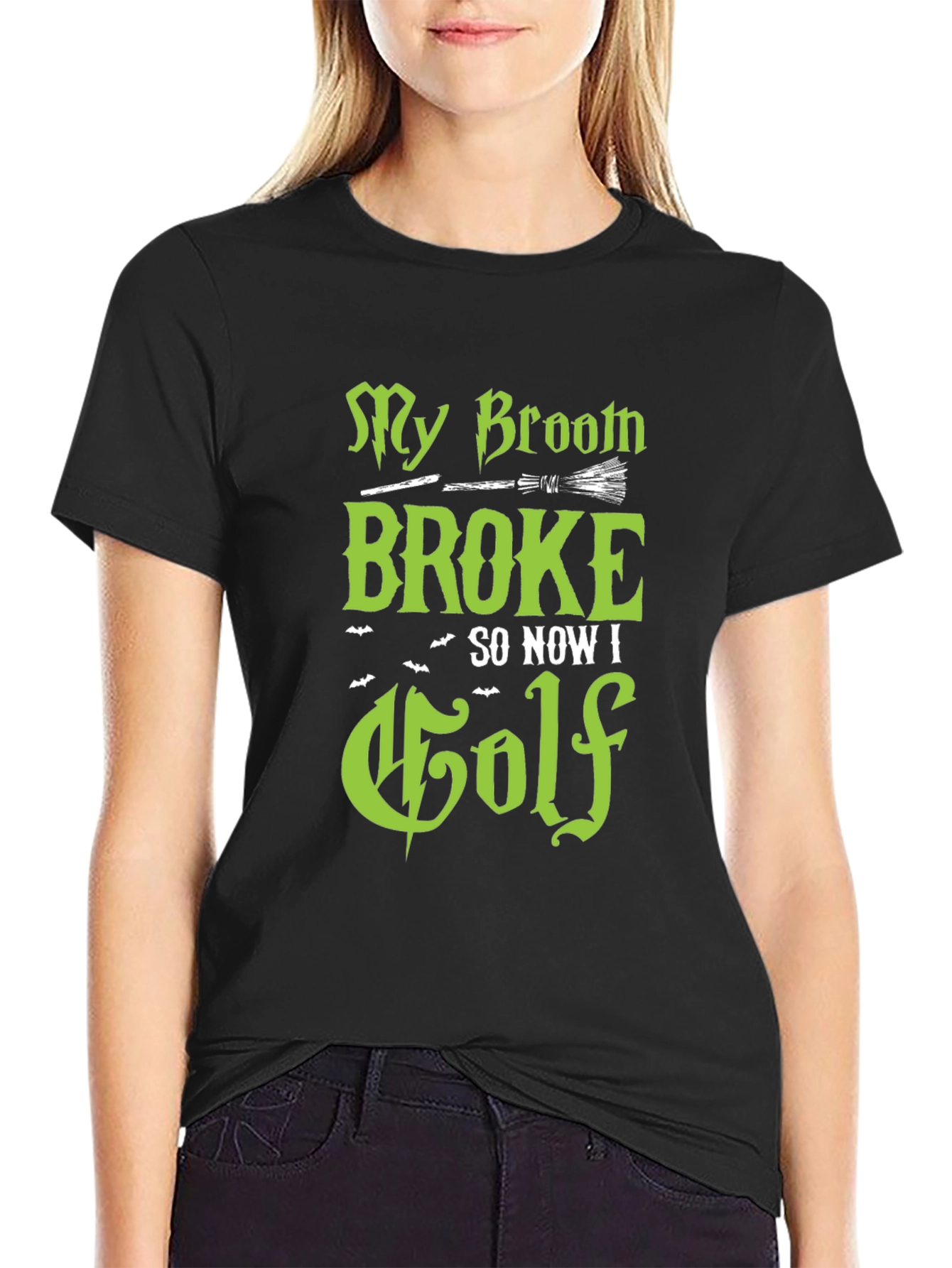 Funny Halloween Golf T-Shirt