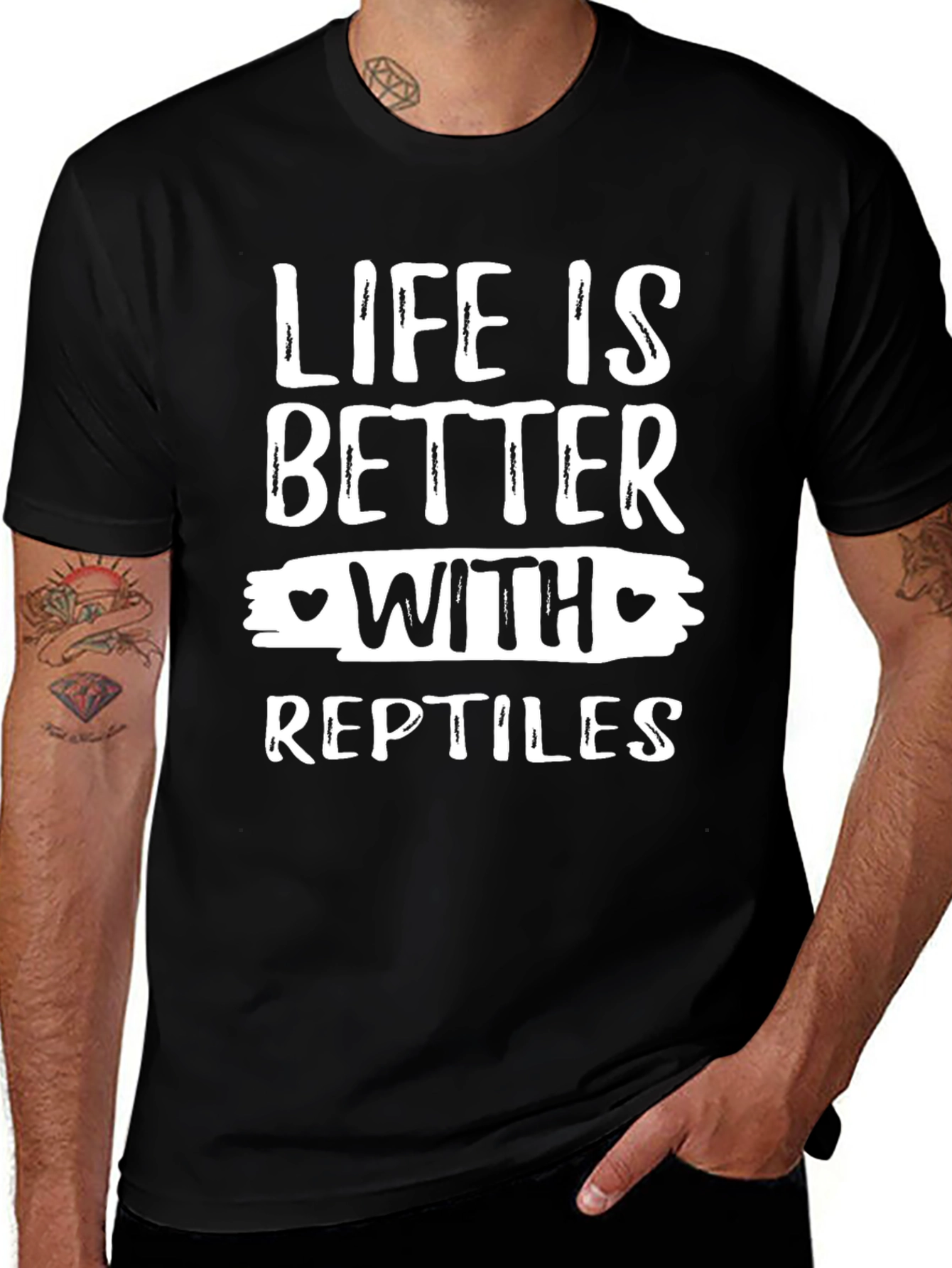 Life is Better with Reptiles T-Shirt