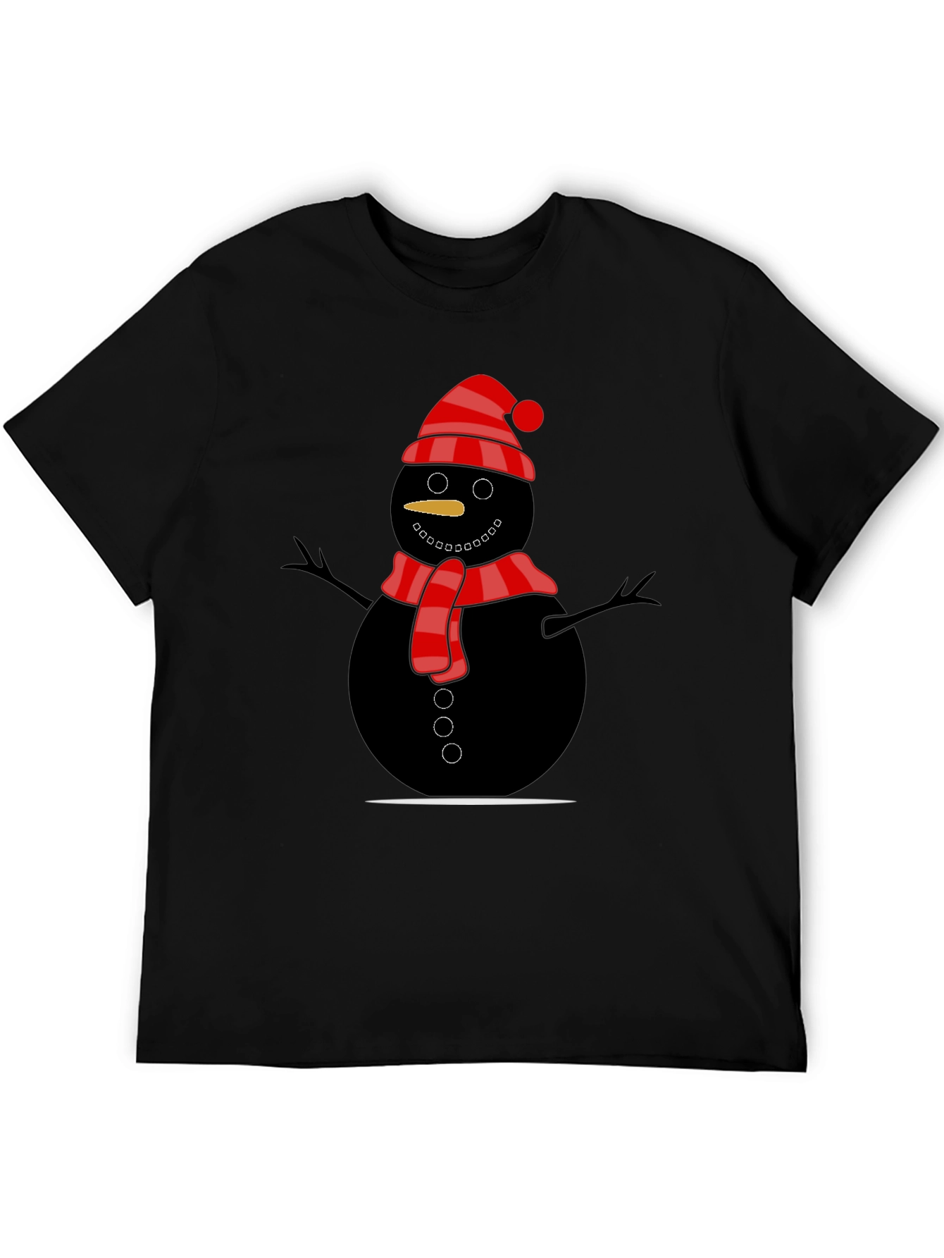 Snowman Graphic Tee - Holiday Fun