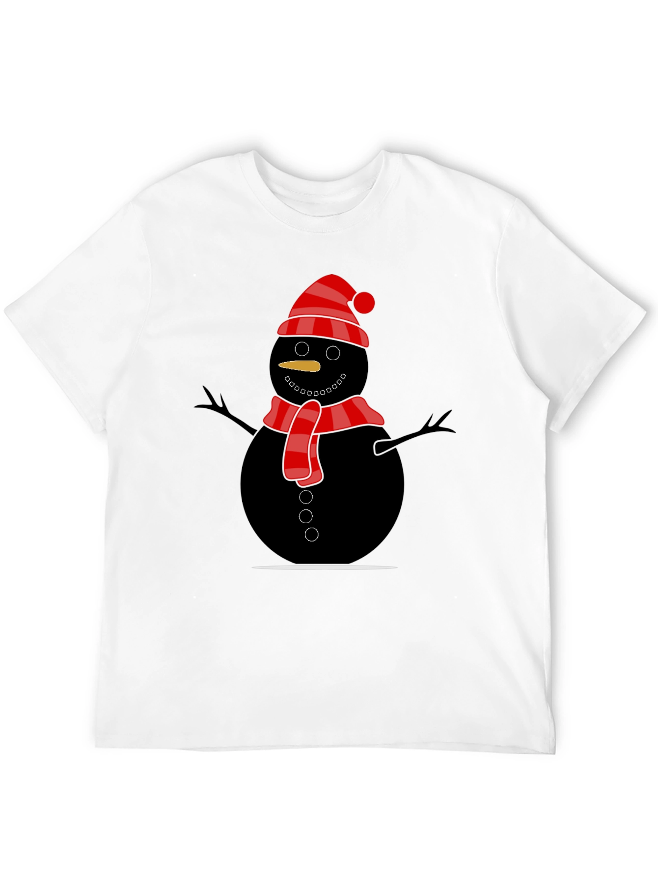 Snowman Graphic Tee - Holiday Fun