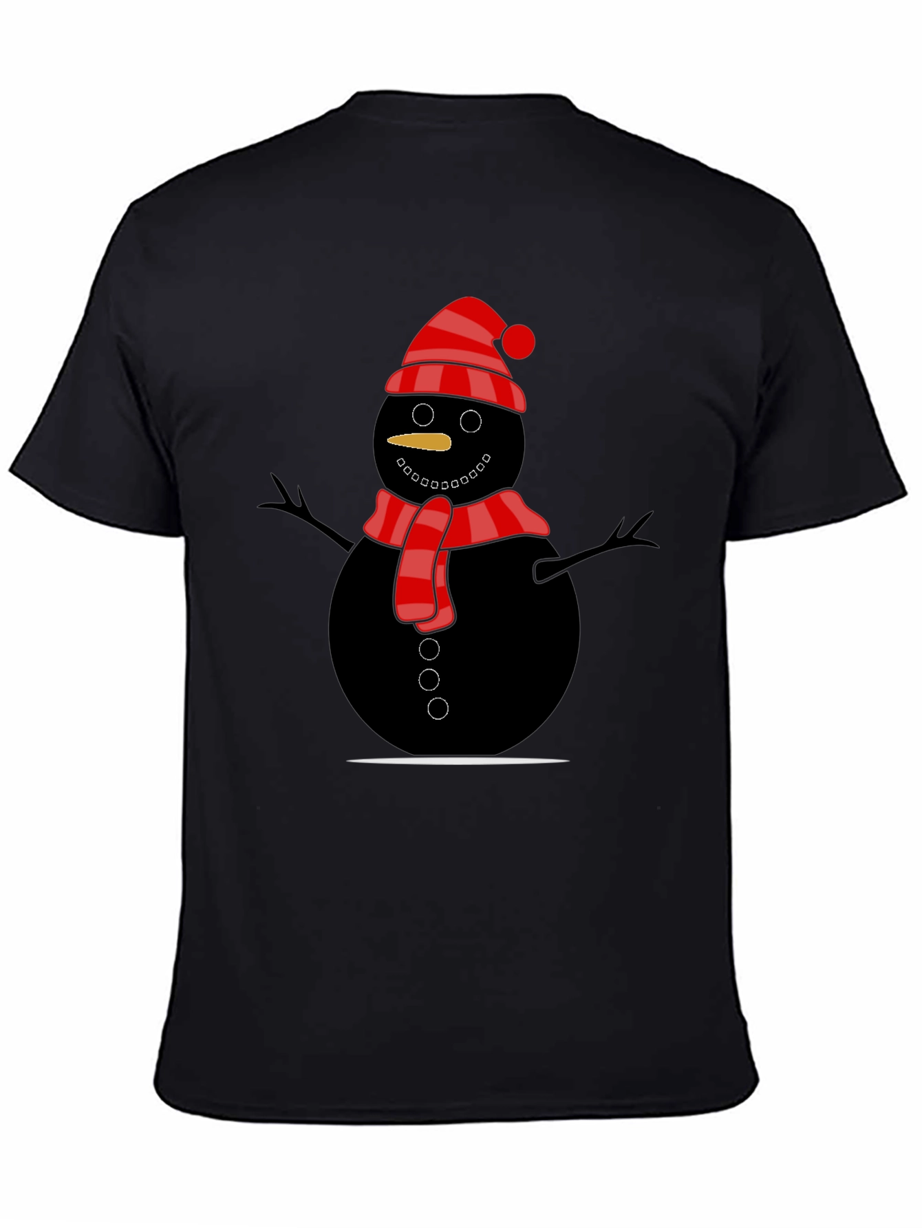 Snowman Graphic Tee - Holiday Fun
