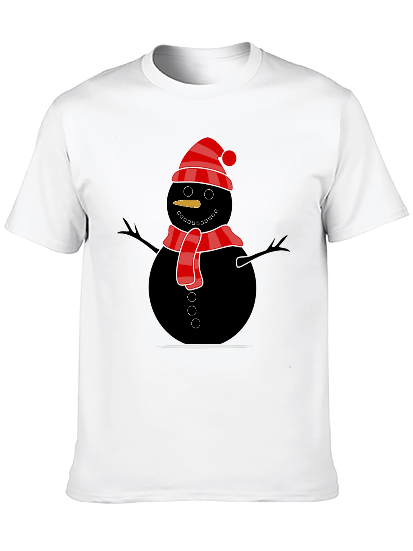 Snowman Graphic Tee - Holiday Fun