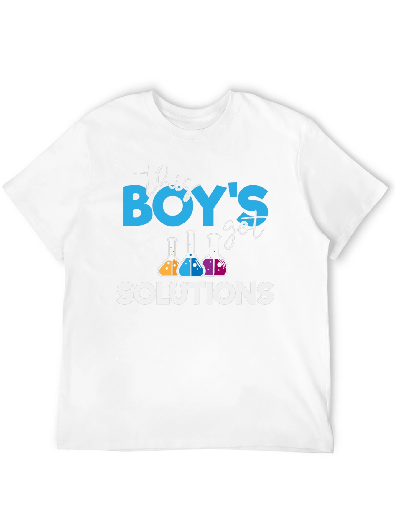 This Boys Got Solutions Science T-Shirt