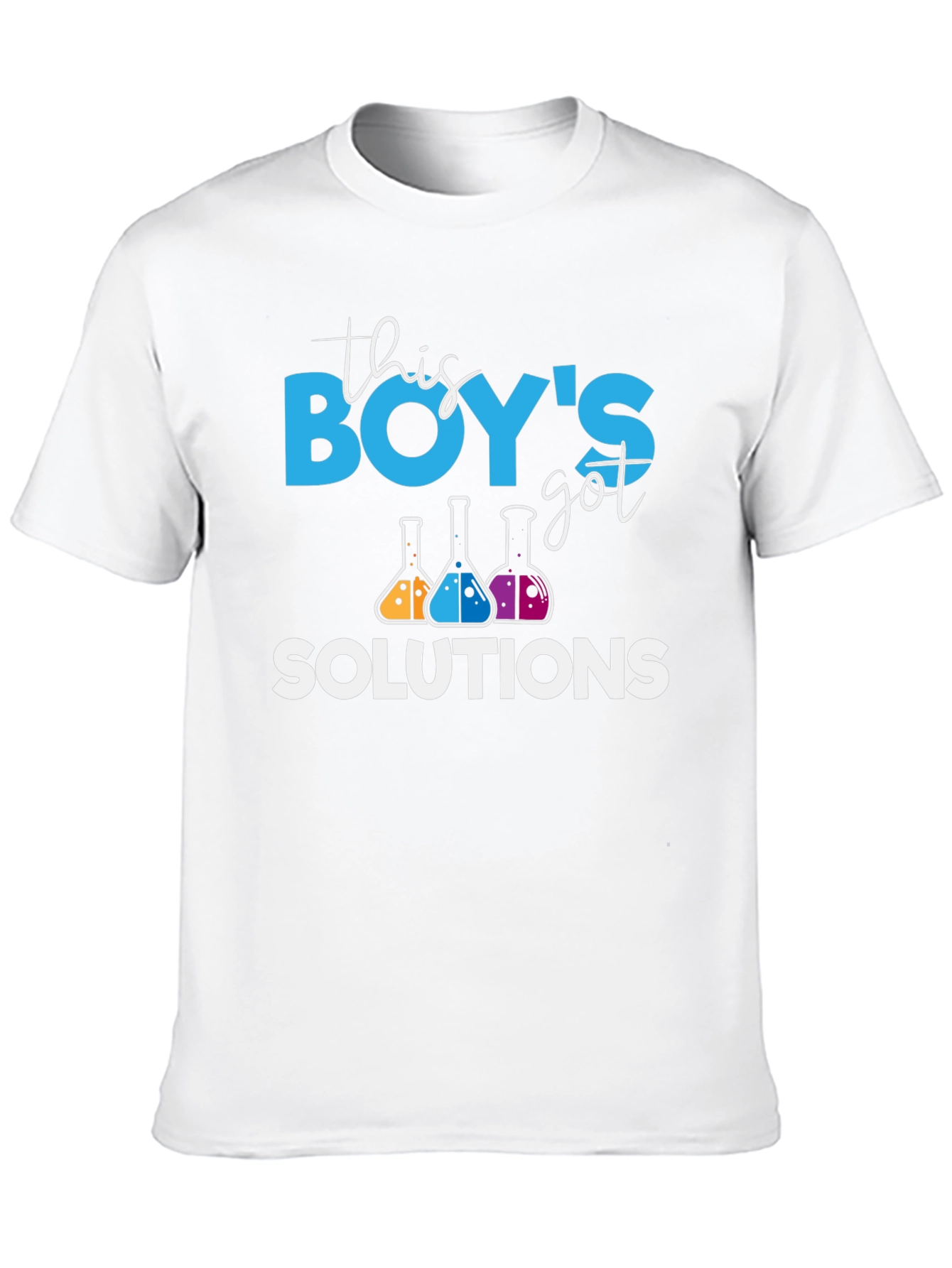 This Boys Got Solutions Science T-Shirt