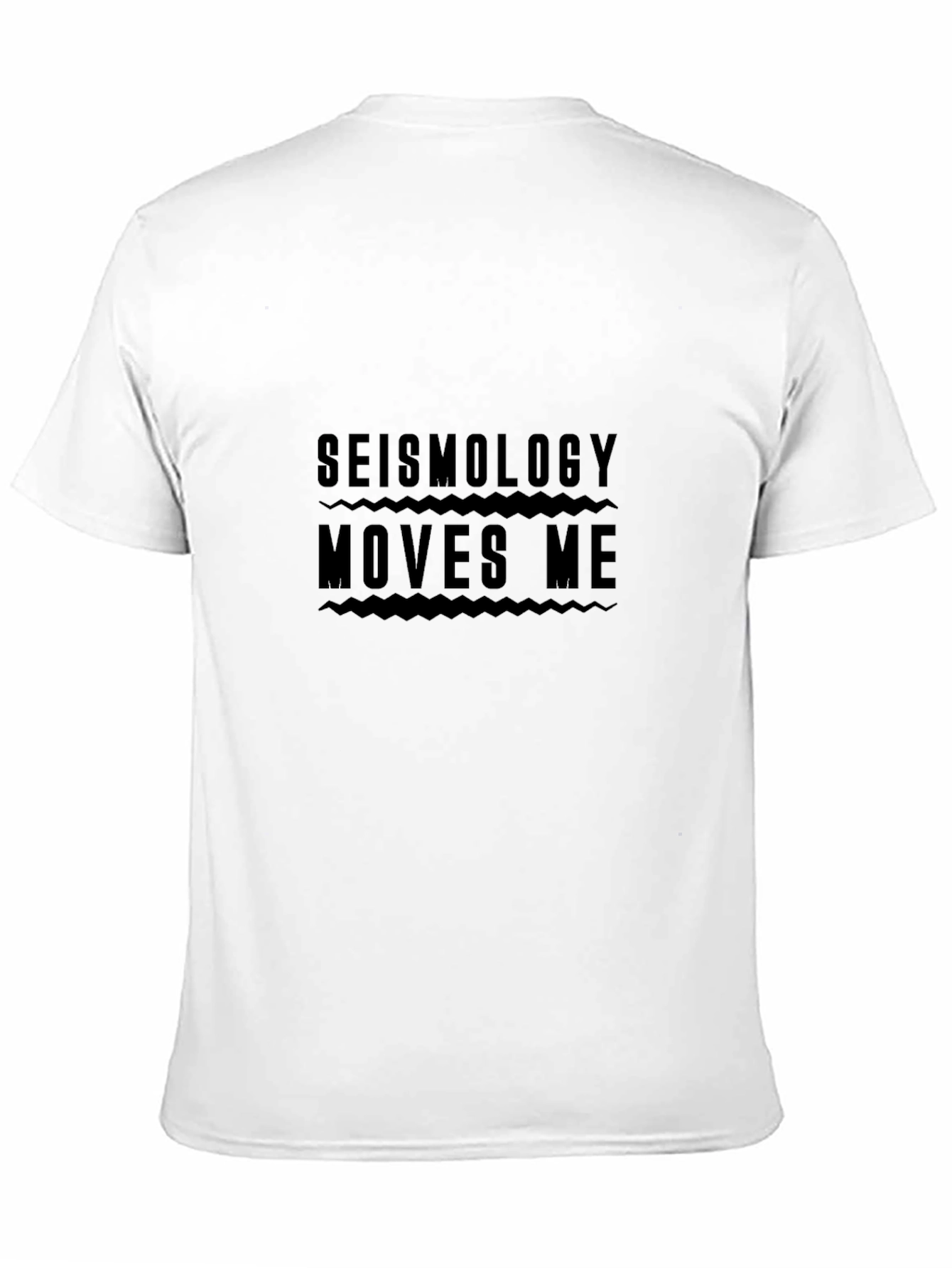 Seismology Moves Me Black T-Shirt