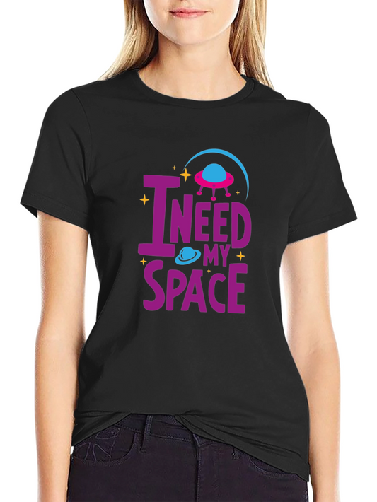 I Need My Space T-Shirt Alien UFO Design