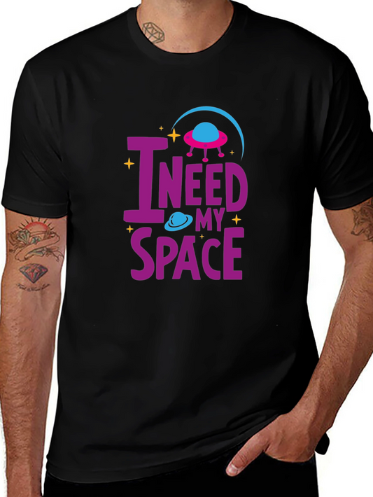 I Need My Space T-Shirt Alien UFO Design