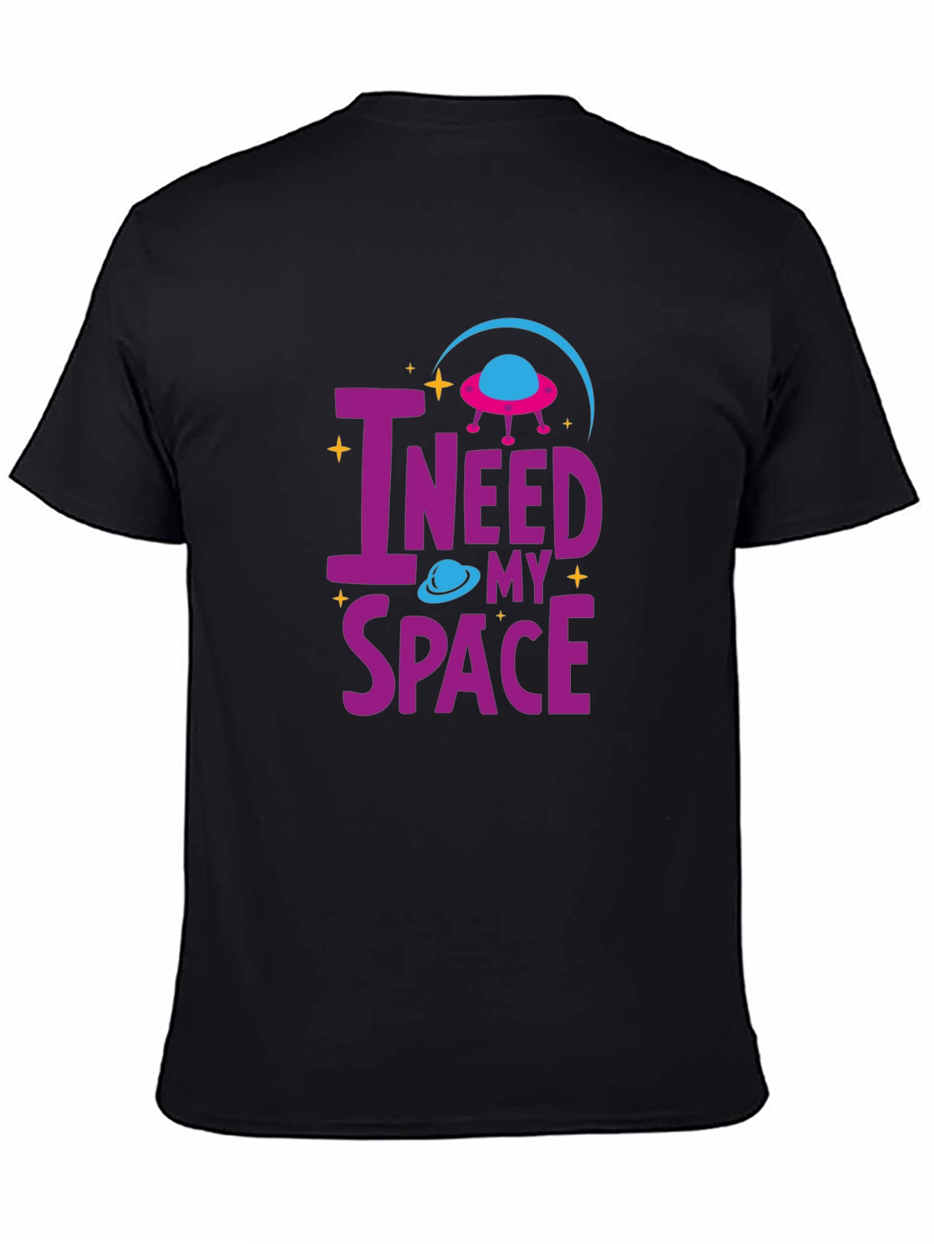 I Need My Space T-Shirt Alien UFO Design