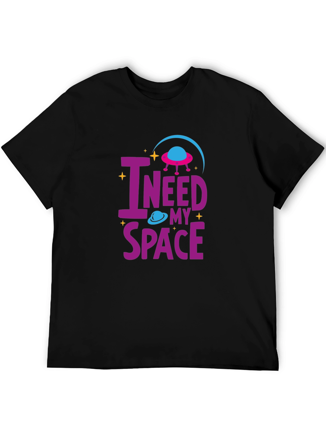 I Need My Space T-Shirt Alien UFO Design