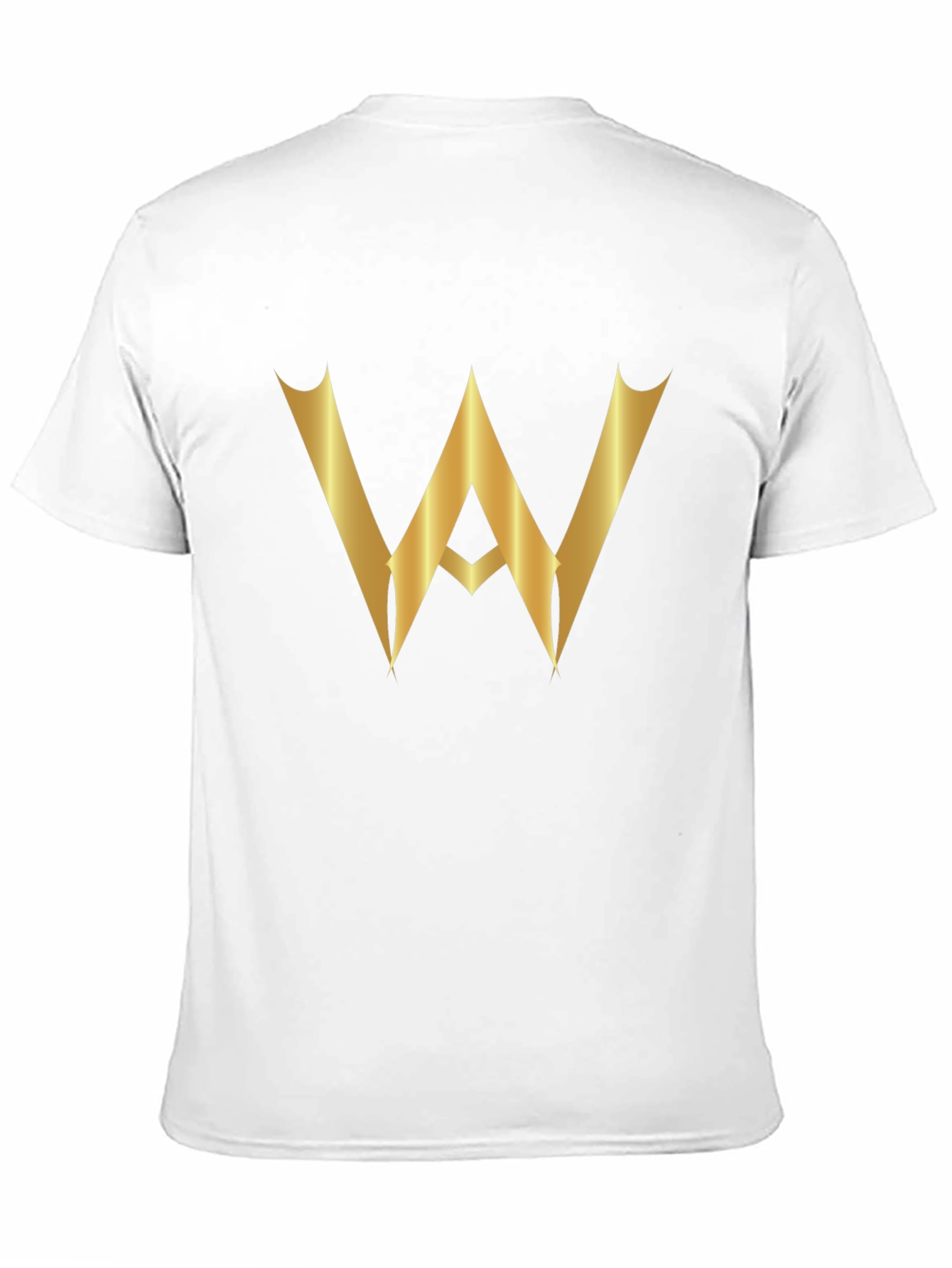 Gold Emblem Black T-Shirt