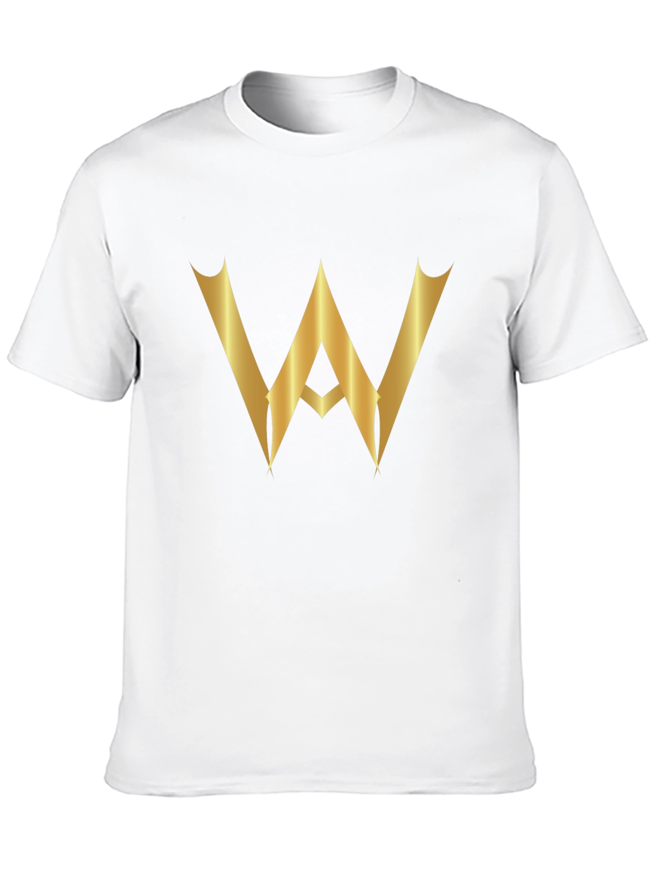 Gold Emblem Black T-Shirt