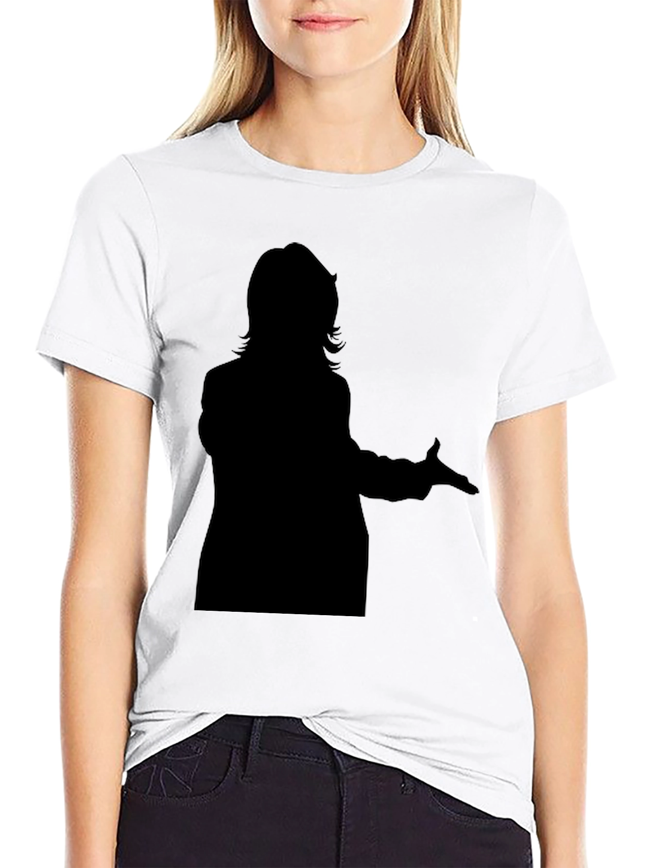 Silhouette Graphic Tee - Classic Black T-Shirt