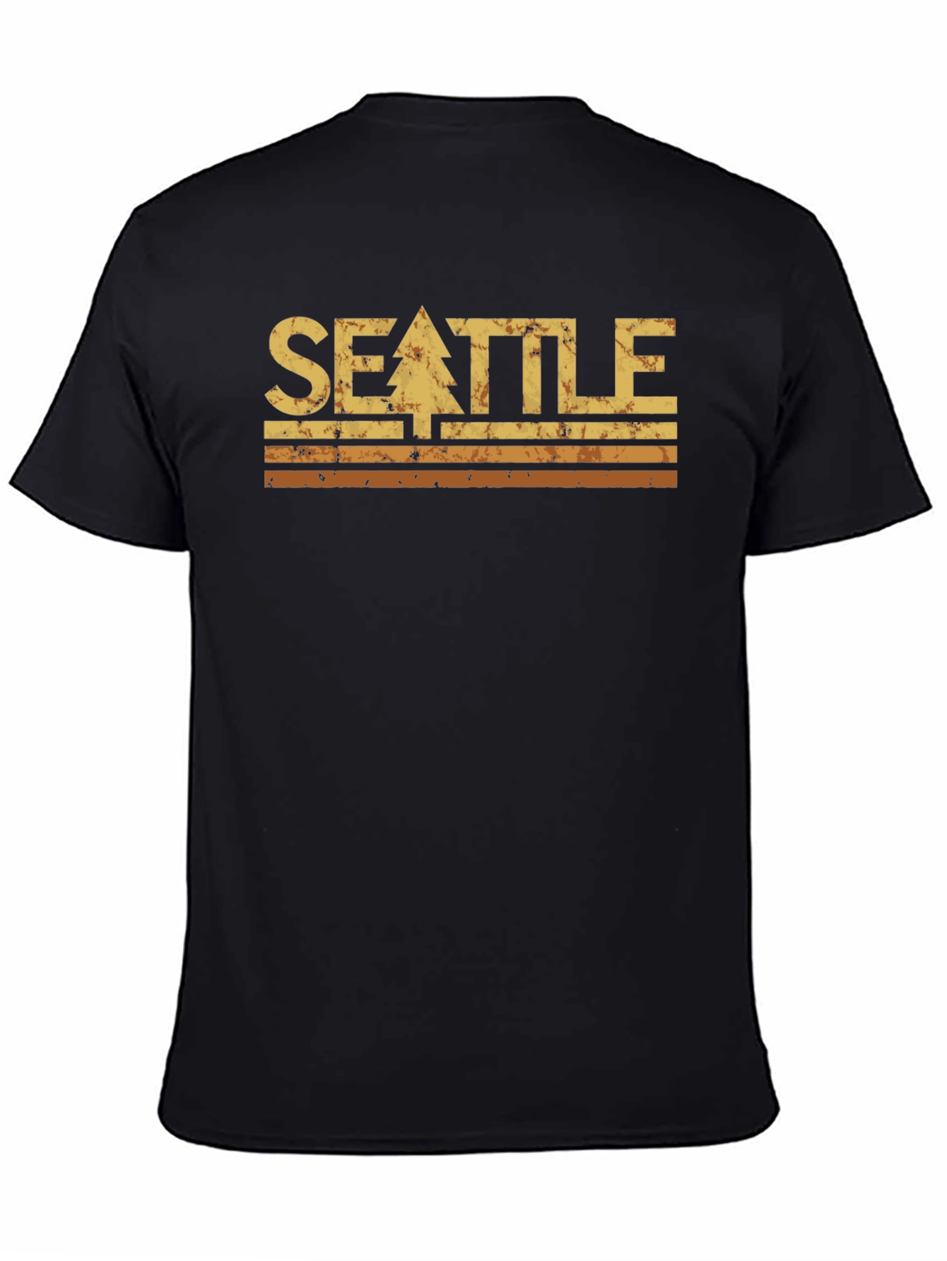 Seattle Tree Retro T-Shirt