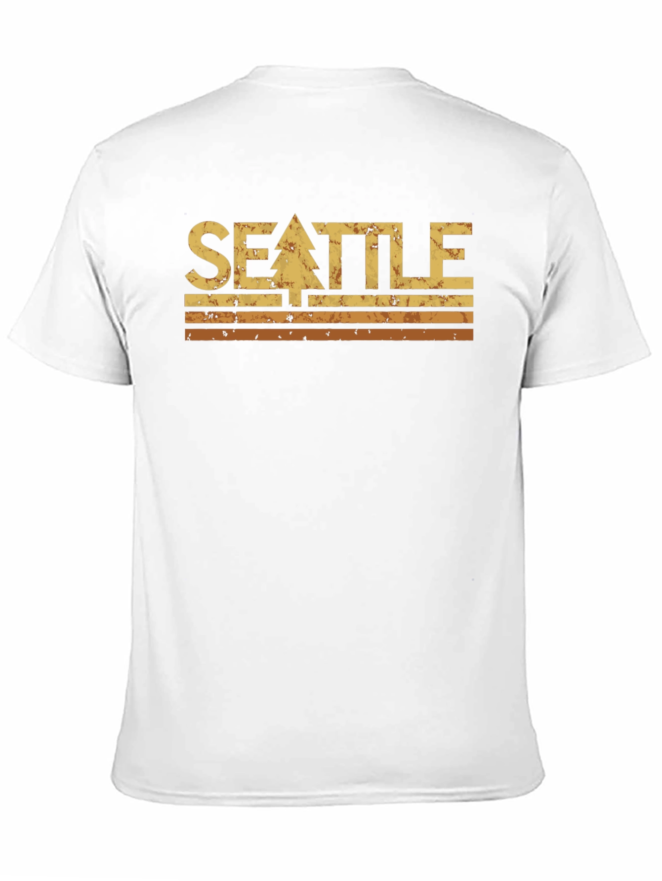 Seattle Tree Retro T-Shirt