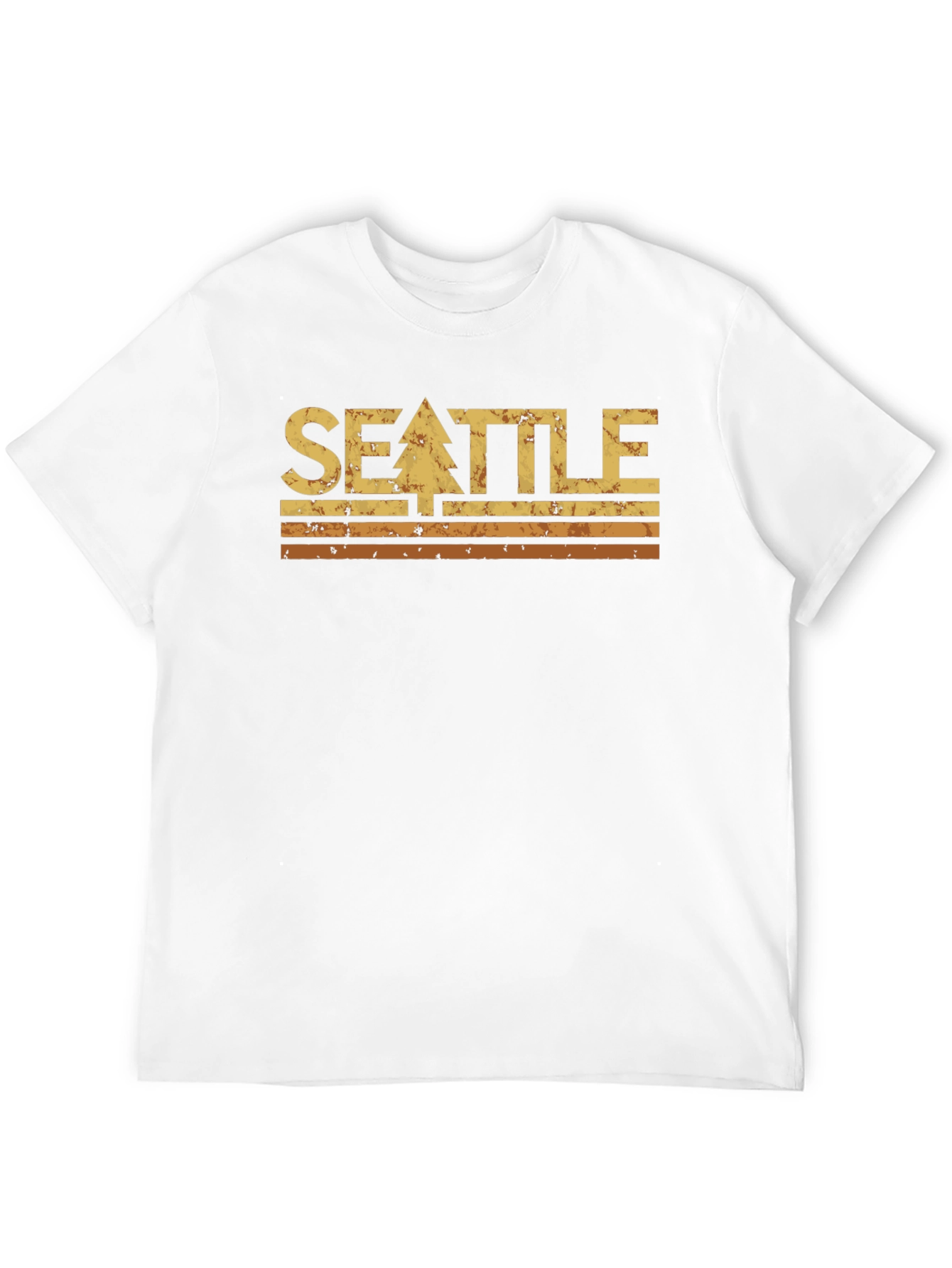 Seattle Tree Retro T-Shirt