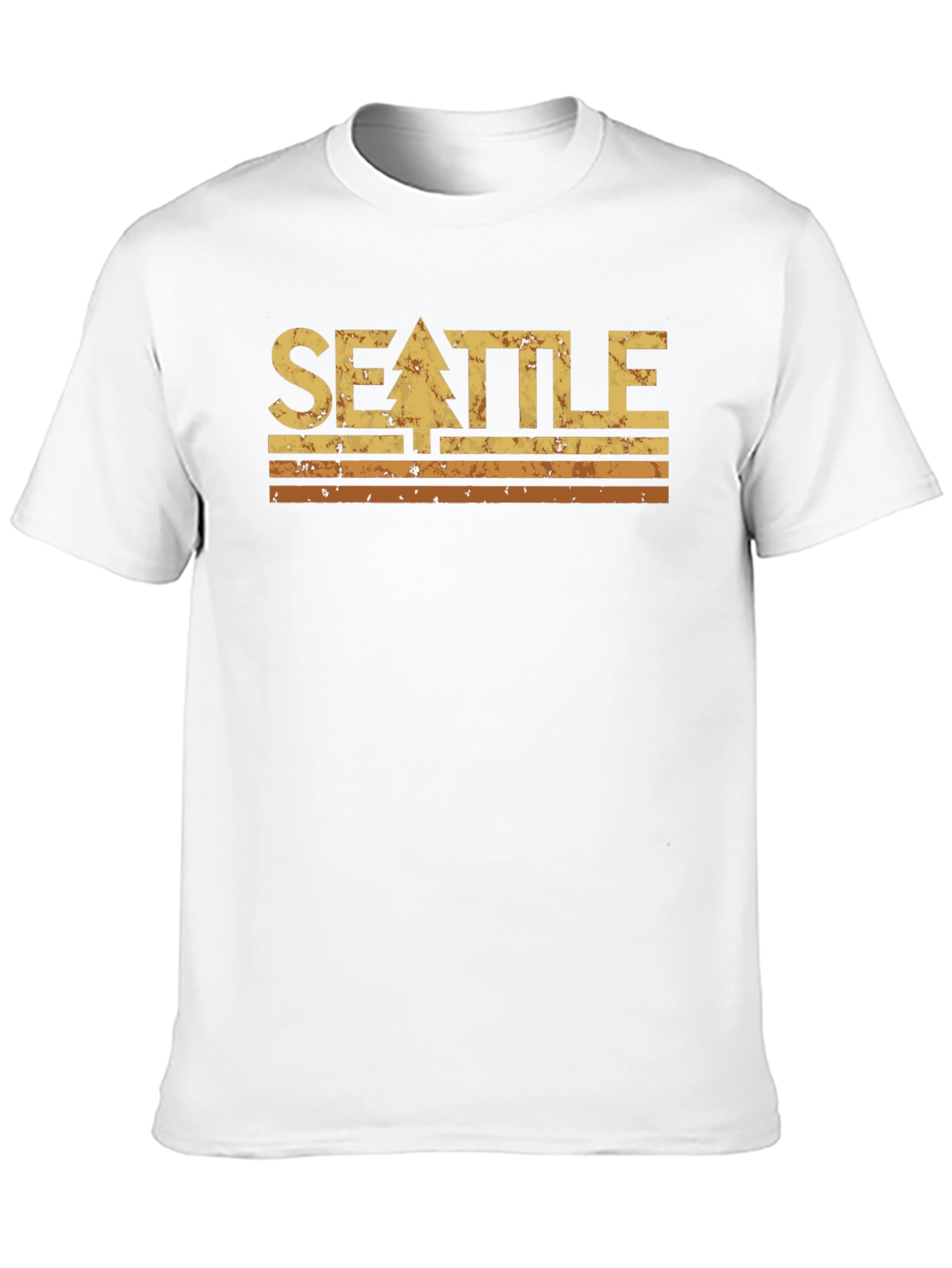 Seattle Tree Retro T-Shirt