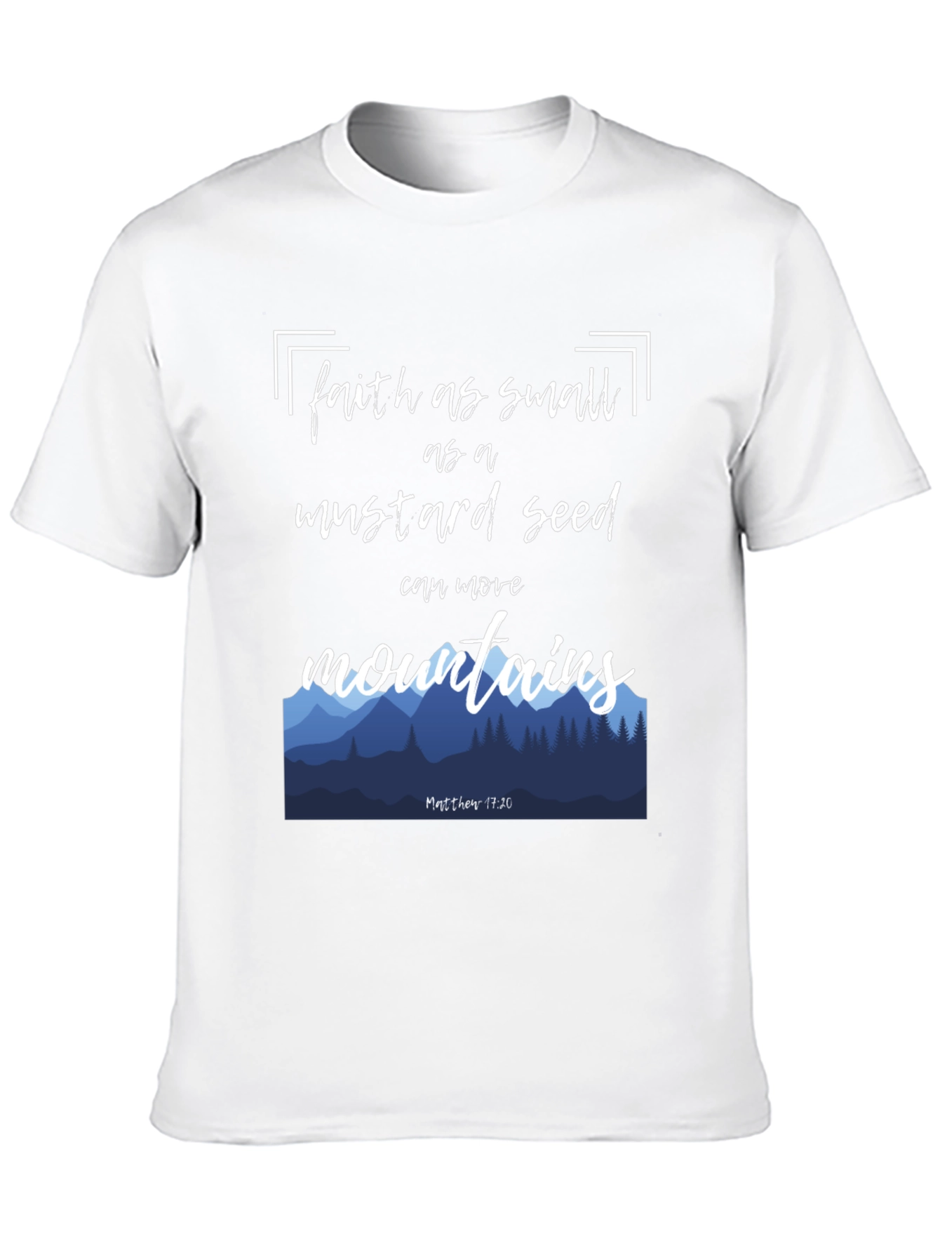 Faith Mustard Seed Mountain Graphic Tee