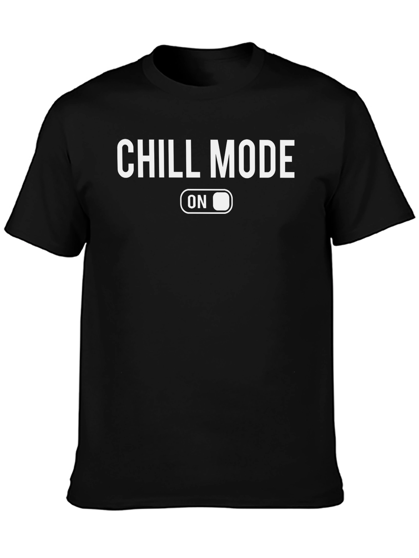 Chill Mode On Graphic Tee - Relaxed Comfort