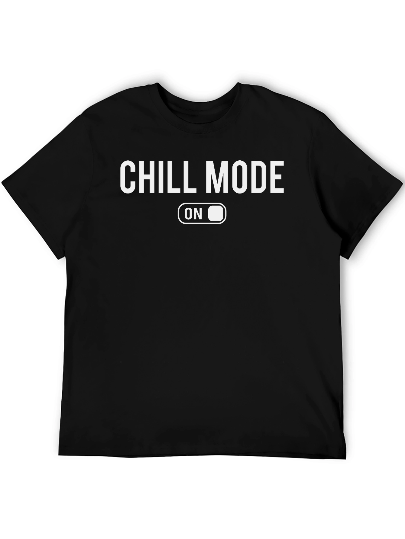Chill Mode On Graphic Tee - Relaxed Comfort
