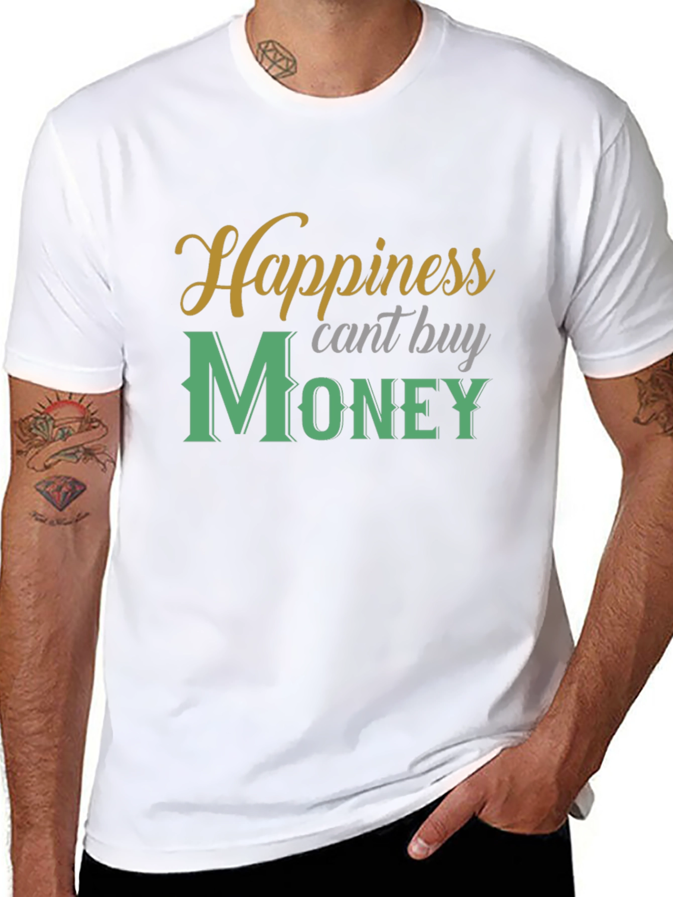 Happiness Cant Buy Money T-Shirt