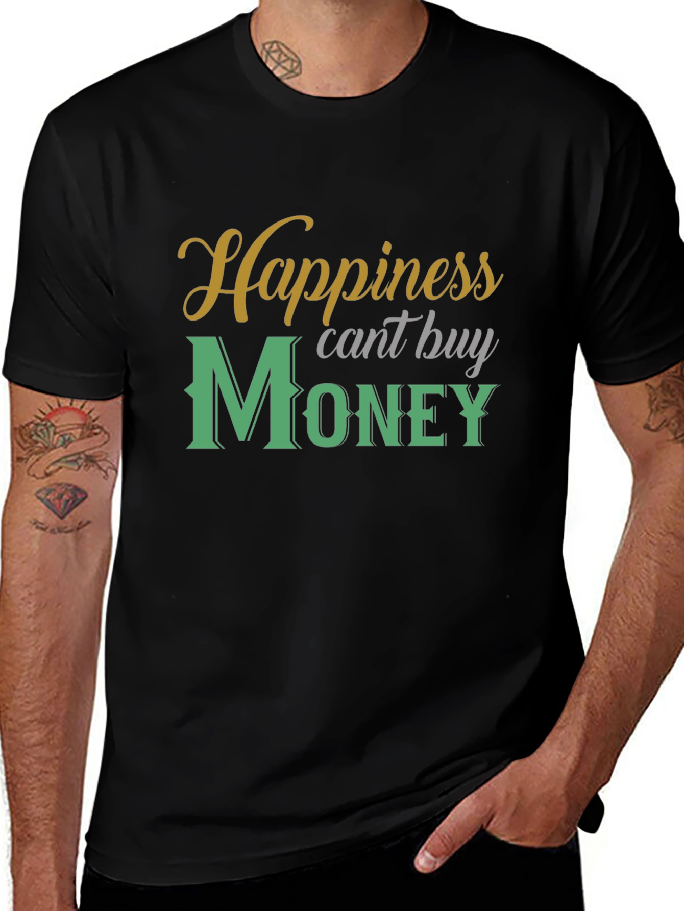 Happiness Cant Buy Money T-Shirt