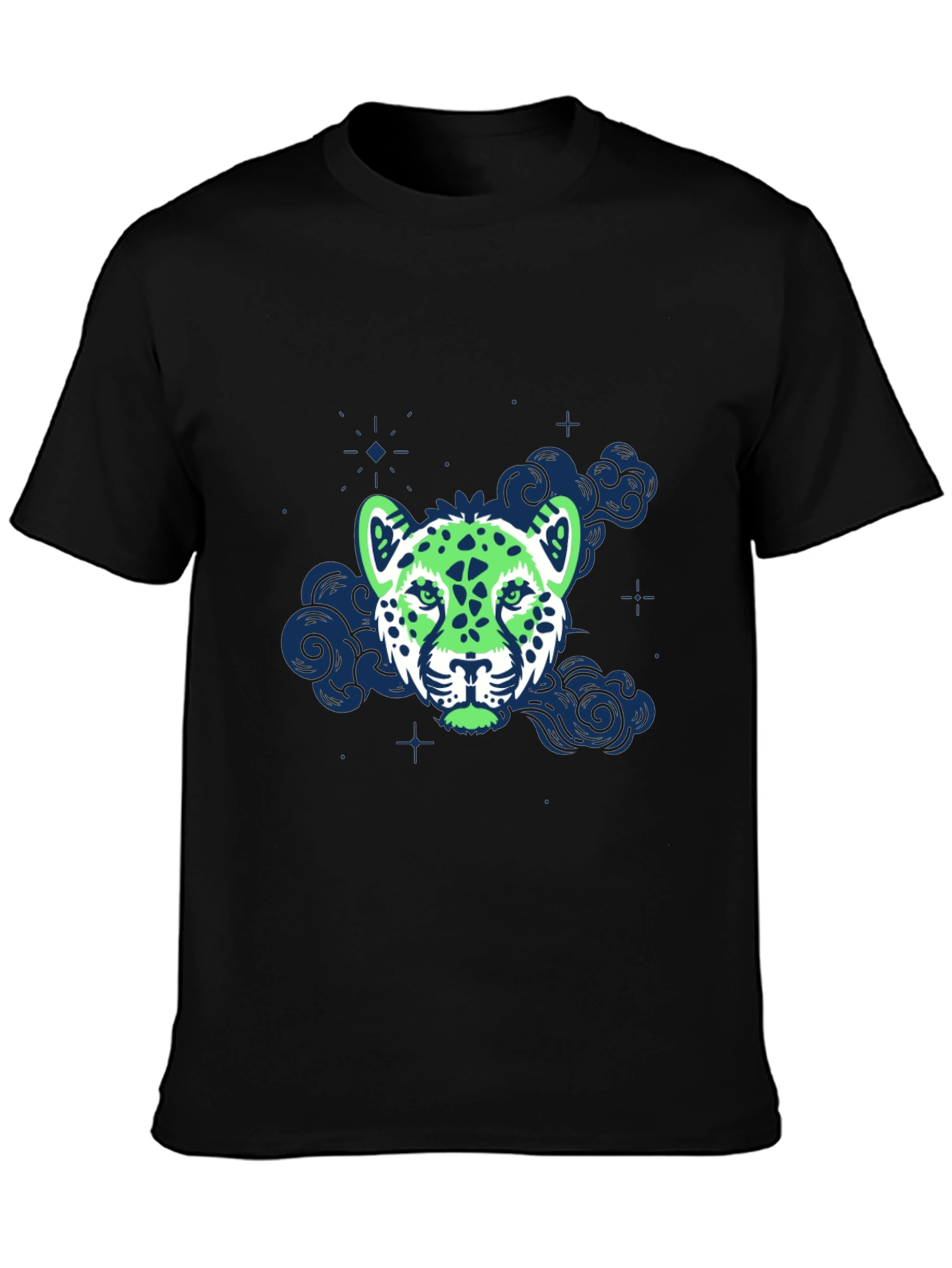 Graphic Leopard T-Shirt - Cool Animal Print Tee
