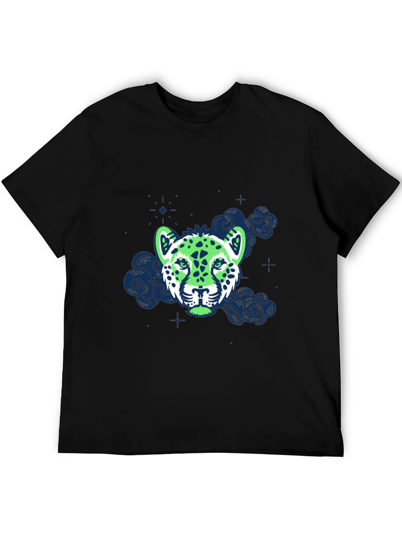 Graphic Leopard T-Shirt - Cool Animal Print Tee