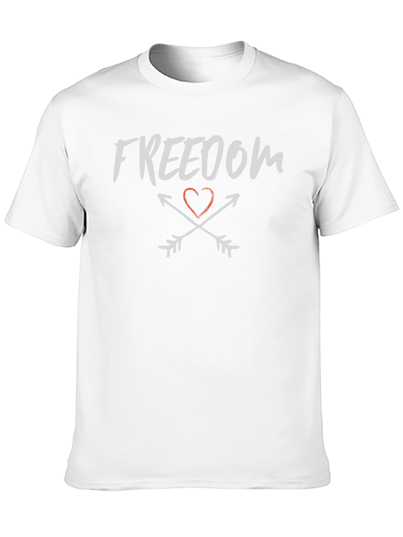 Freedom Heart Arrows Graphic T-Shirt