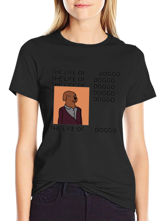Life of Doggo T-Shirt - Trendy Graphic Tee
